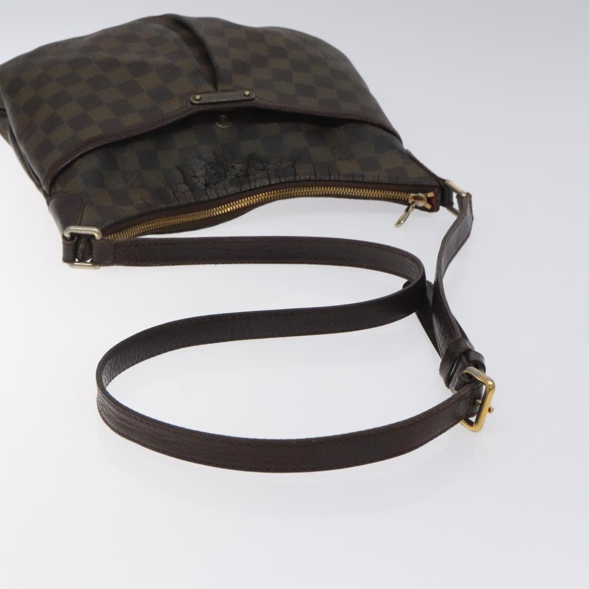 LOUIS VUITTON Damier Ebene Bloomsbury PM Shoulder Bag N42251 LV Auth 123159
