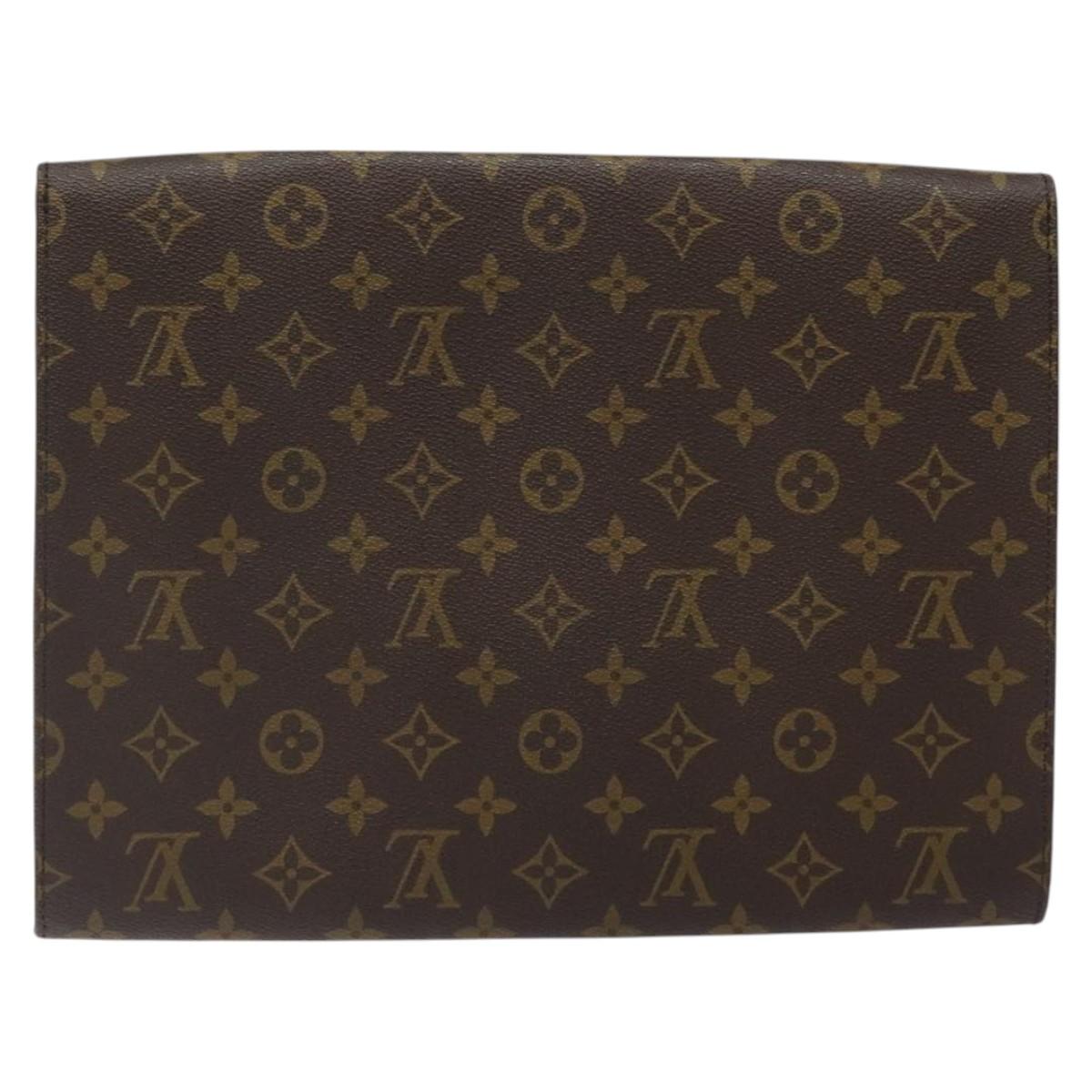 LOUIS VUITTON Monogram Jena Clutch Bag M51808 LV Auth 123169