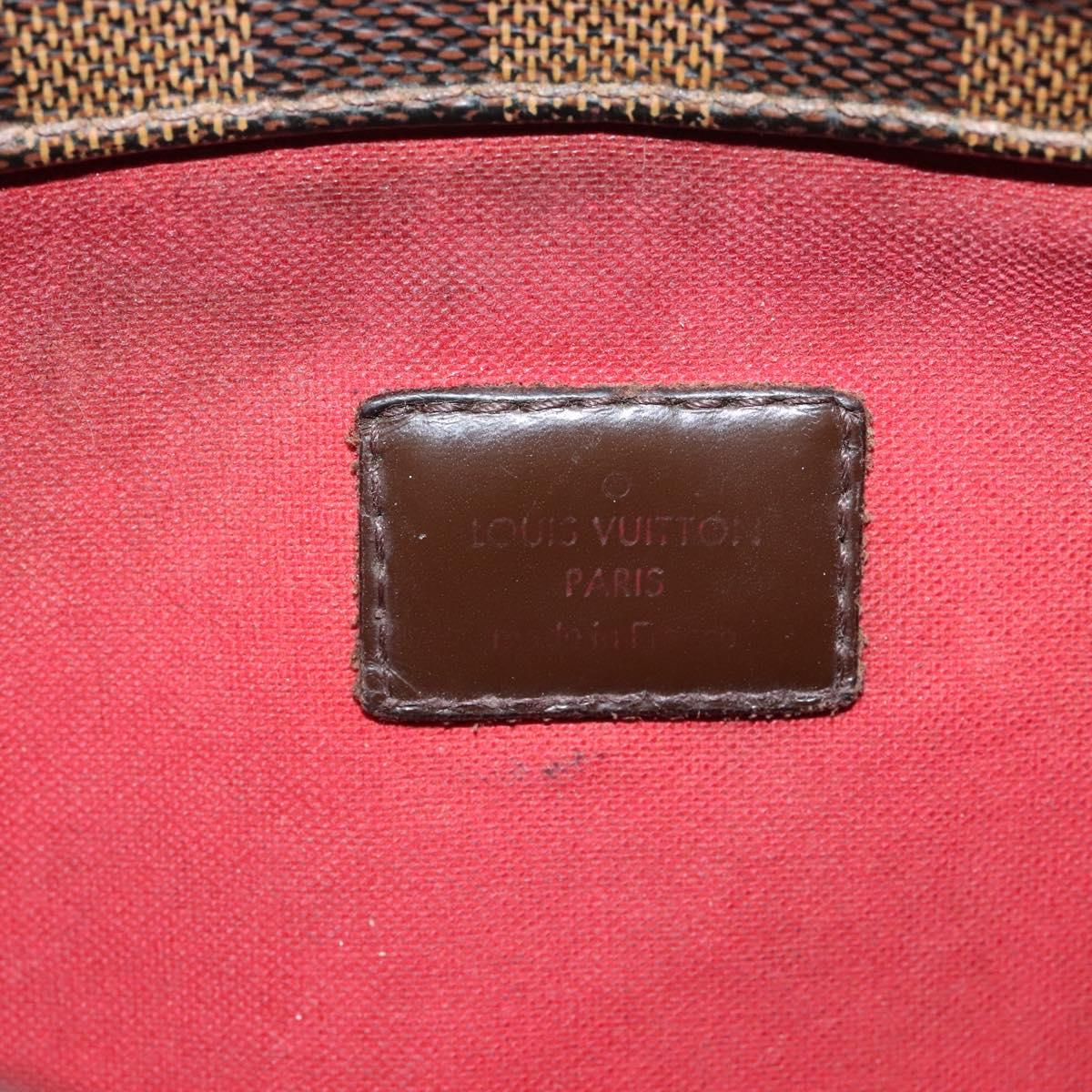 LOUIS VUITTON Damier Ebene Bloomsbury PM Shoulder Bag N42251 LV Auth 123175
