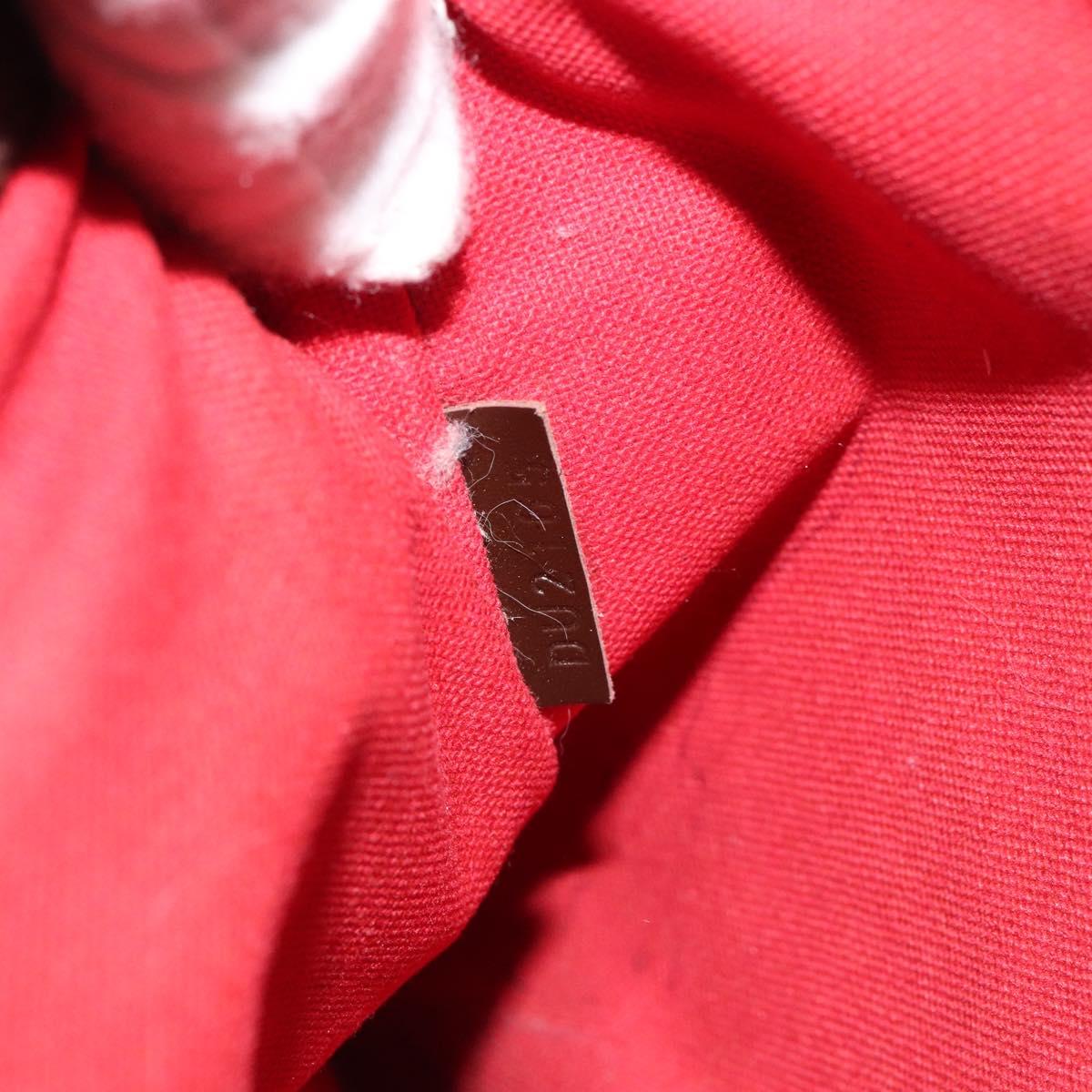 LOUIS VUITTON Damier Ebene Bloomsbury PM Shoulder Bag N42251 LV Auth 123175