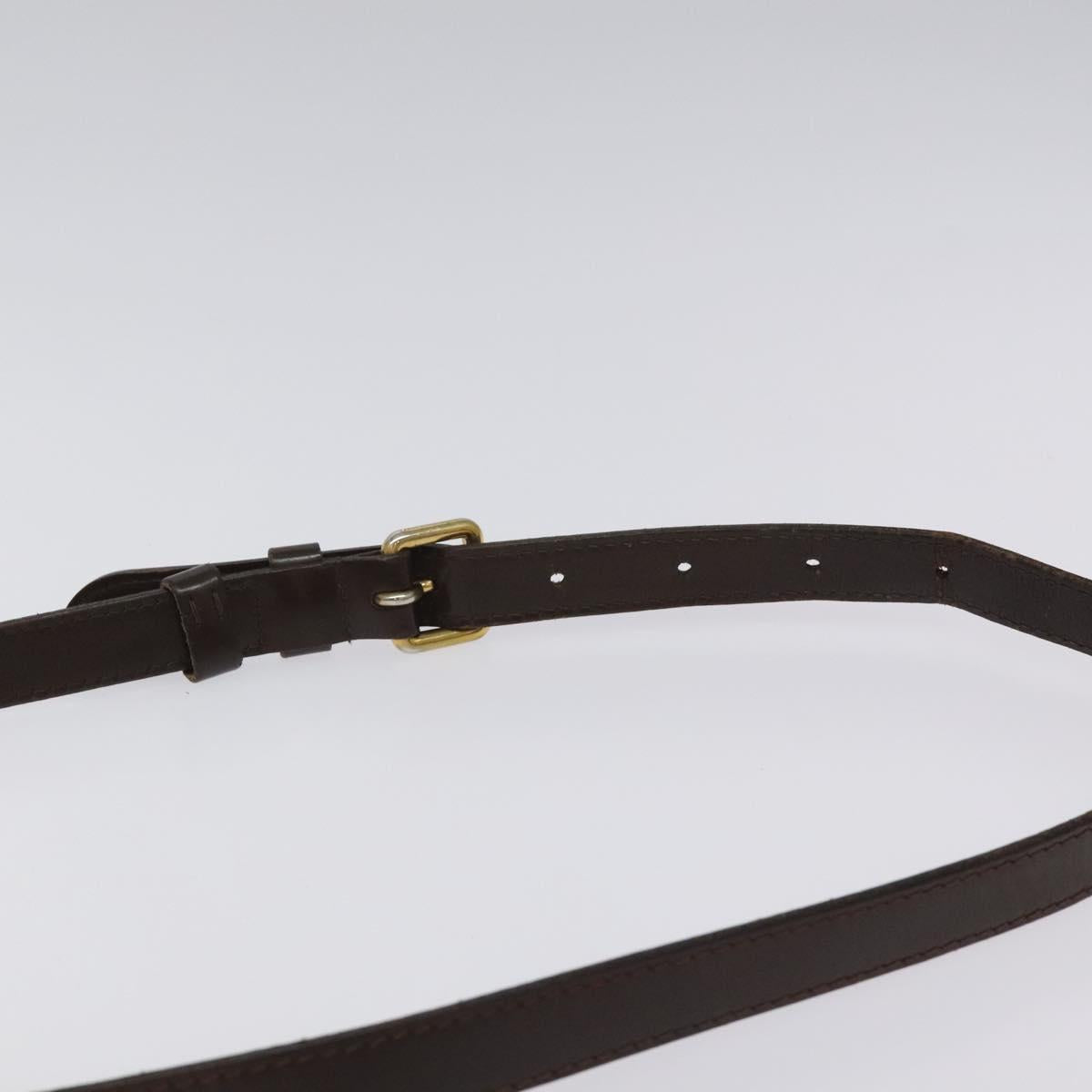 LOUIS VUITTON Damier Ebene Bloomsbury PM Shoulder Bag N42251 LV Auth 123175