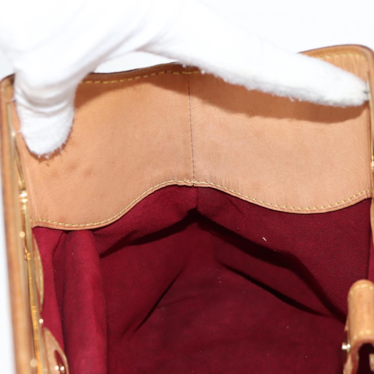 LOUIS VUITTON Monogram Multicolor Judy MM Bag 2Way White M40255 LV Auth 123177V