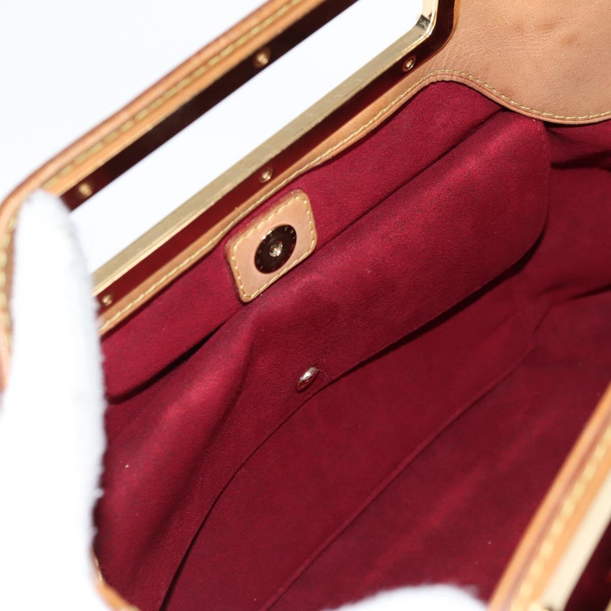 LOUIS VUITTON Monogram Multicolor Judy MM Bag 2Way White M40255 LV Auth 123177V