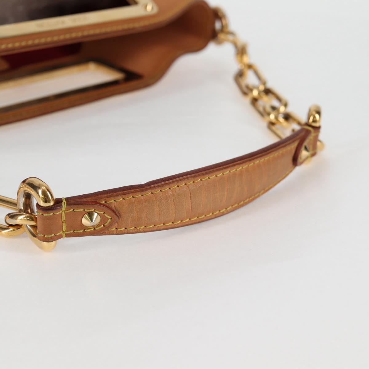 LOUIS VUITTON Monogram Multicolor Judy MM Bag 2Way White M40255 LV Auth 123177V