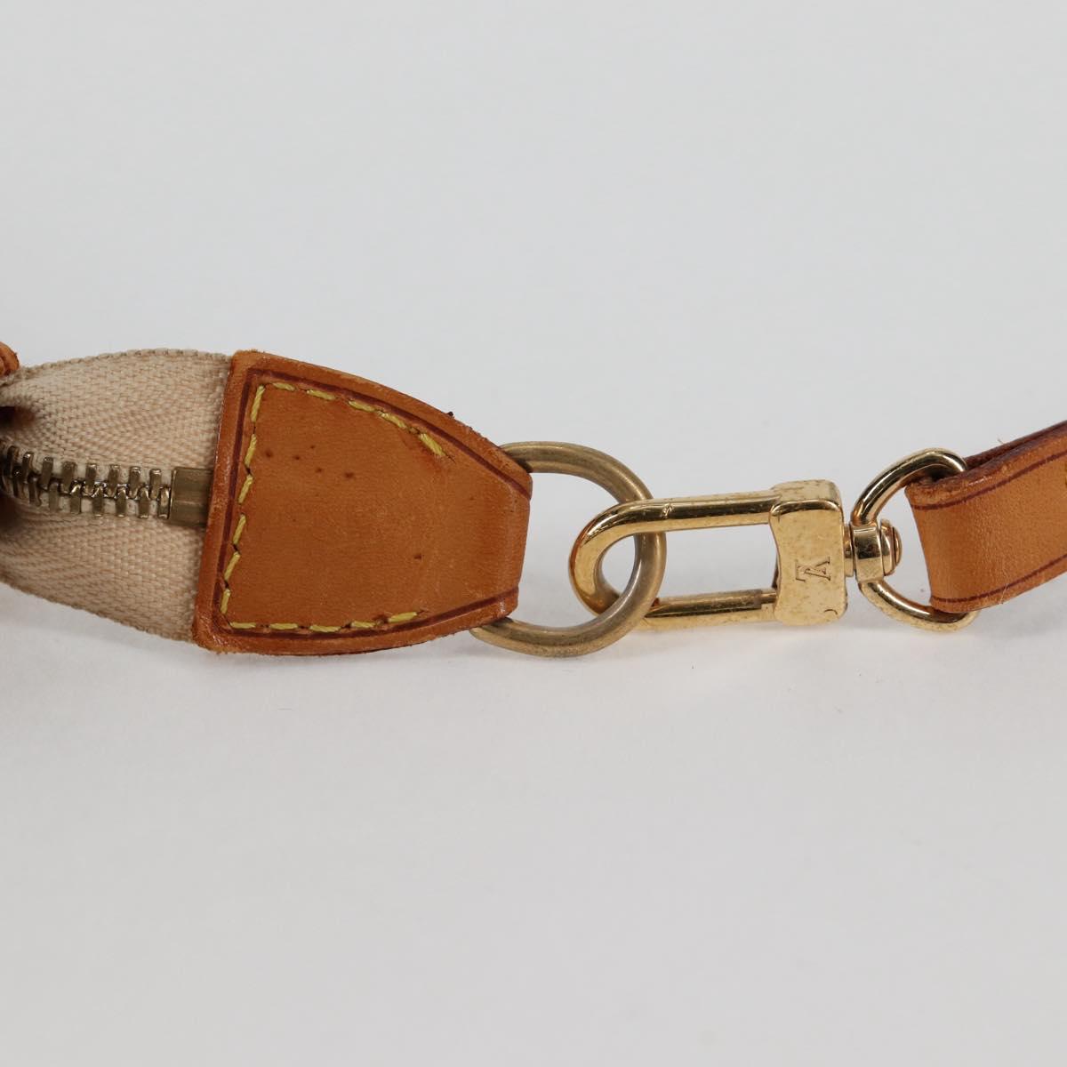 LOUIS VUITTON Multicolor Pochette Accessoires Pouch White M92649 Auth 123204V