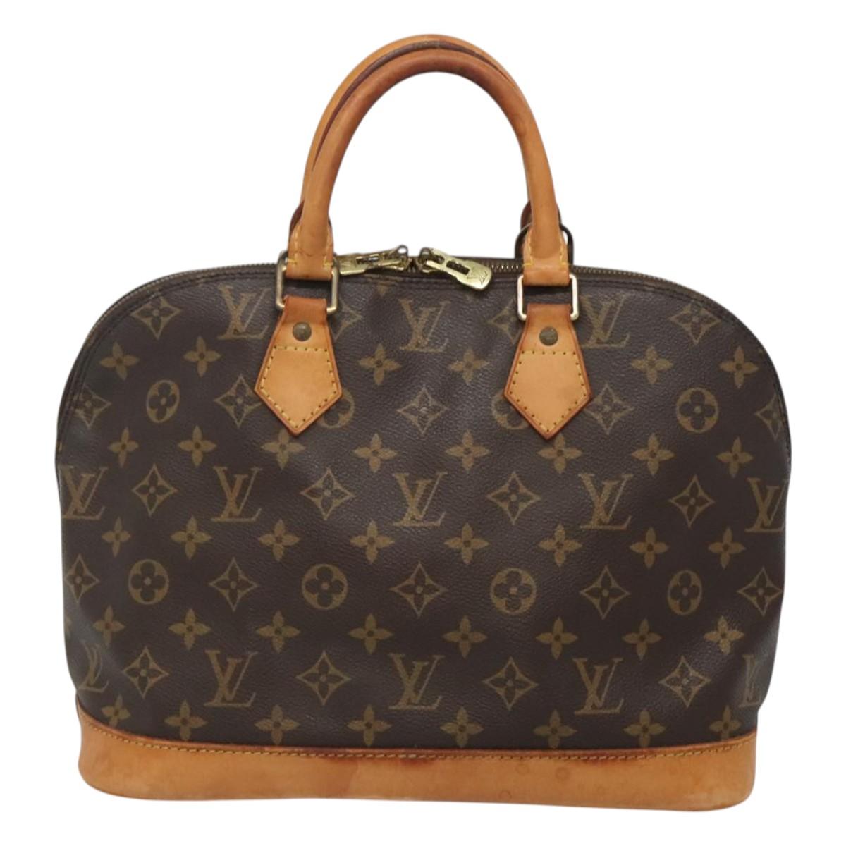 LOUIS VUITTON Monogram Alma Hand Bag M51130 LV Auth 123245