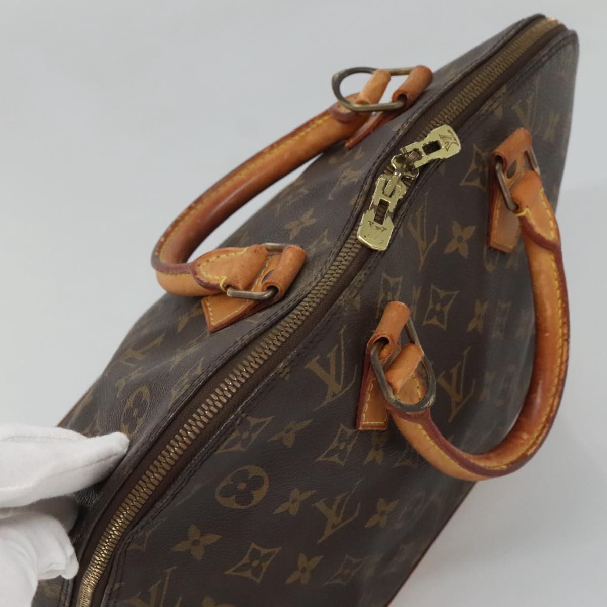 LOUIS VUITTON Monogram Alma Hand Bag M51130 LV Auth 123245