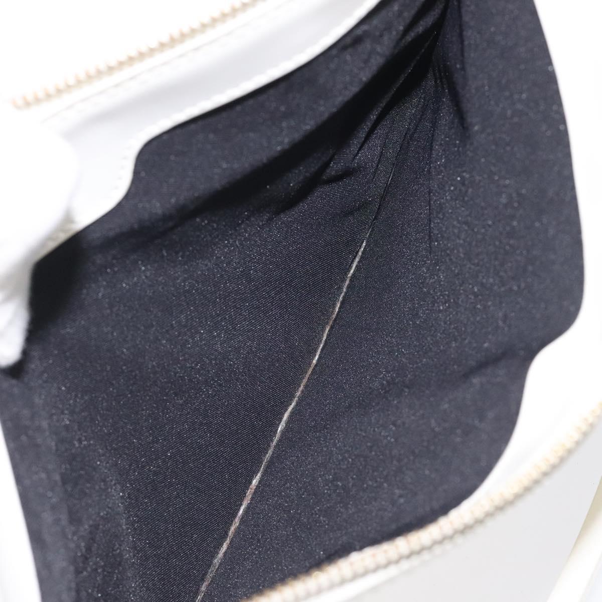 LOUIS VUITTON Epi Stretch Delmonico Pouch Cream M54603 LV Auth 123285