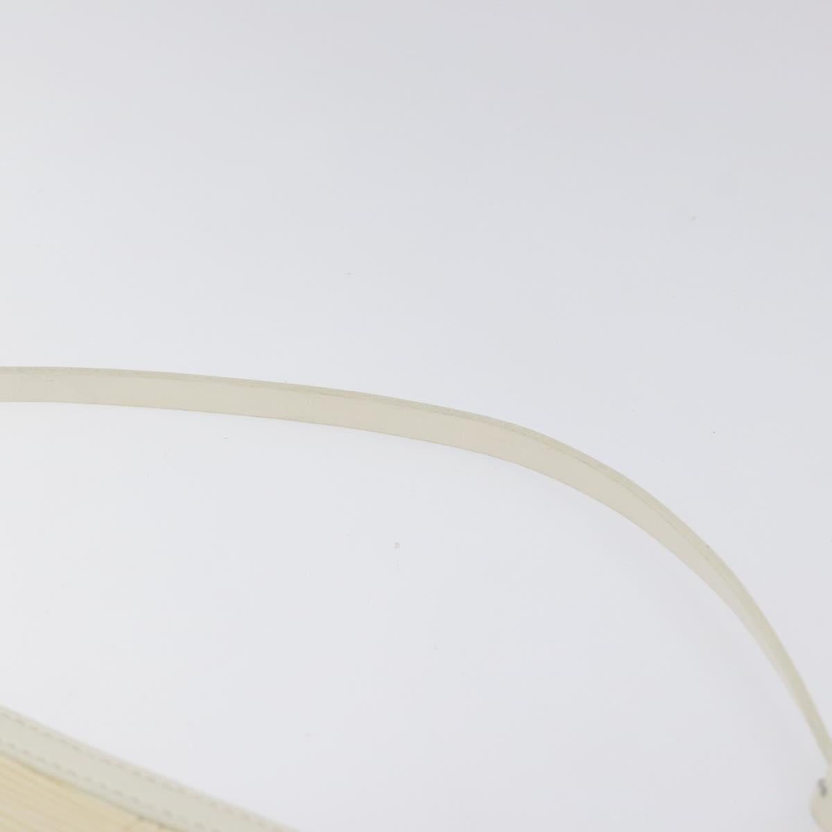 LOUIS VUITTON Epi Stretch Delmonico Pouch Cream M54603 LV Auth 123285