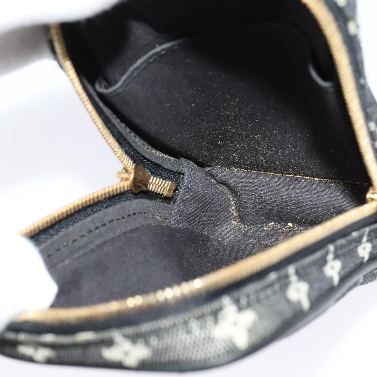 LOUIS VUITTON Monogram Mini US Digital Pouch Noir M92066 LV Auth 123305