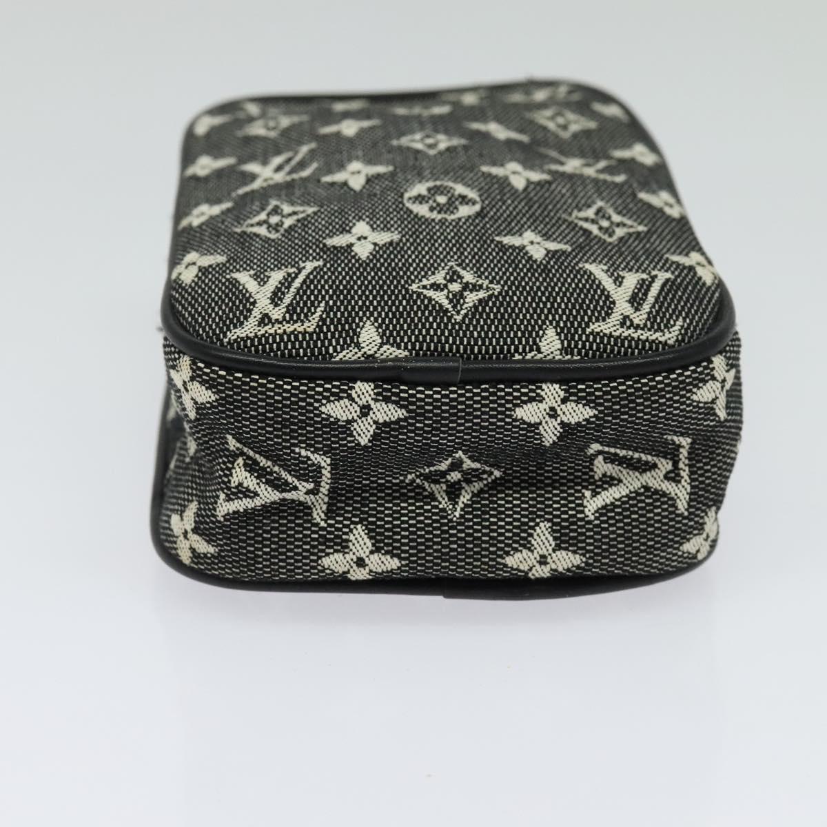 LOUIS VUITTON Monogram Mini US Digital Pouch Noir M92066 LV Auth 123305