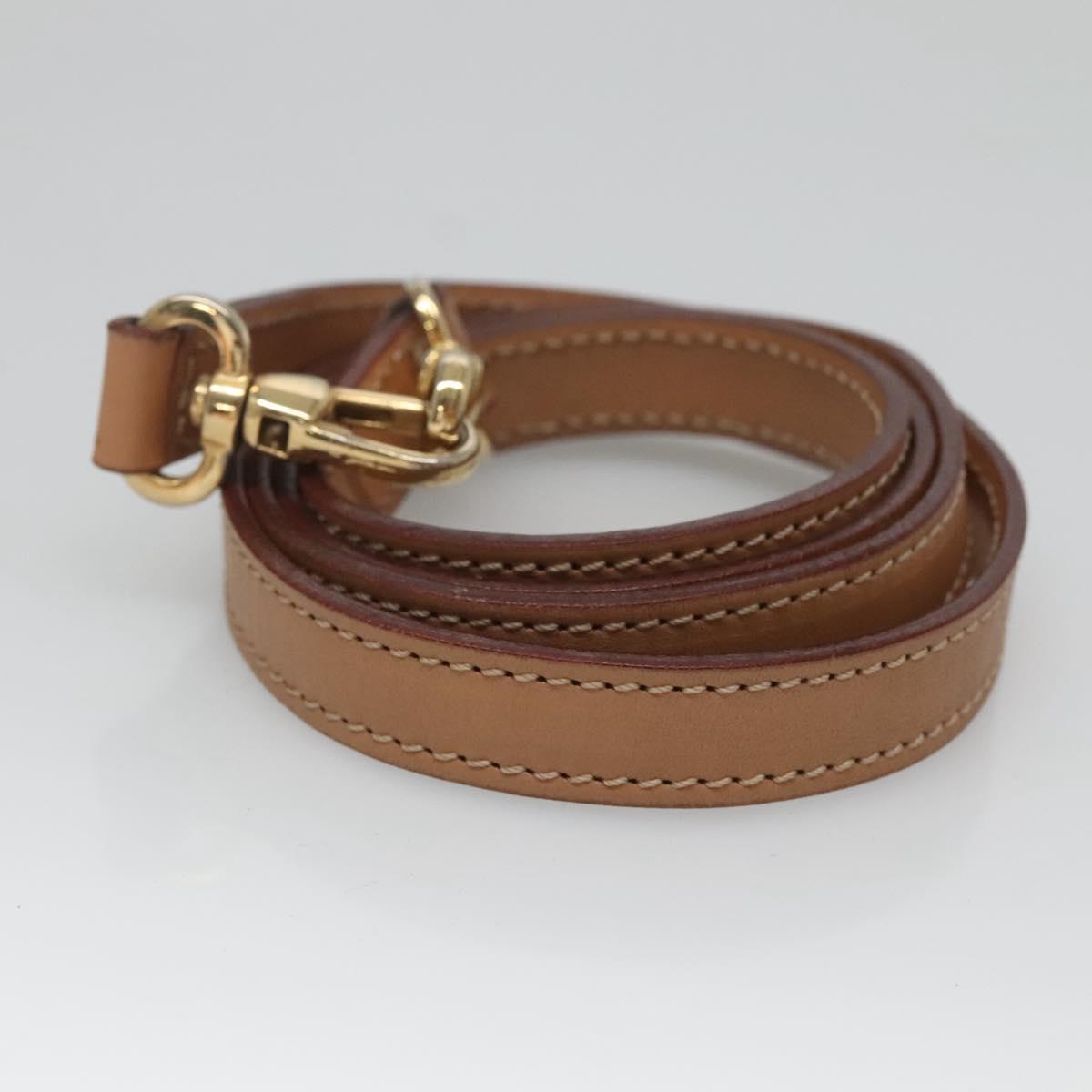 CELINE Macadam Canvas Hand Bag PVC Leather 2way Brown Gold Auth 123320