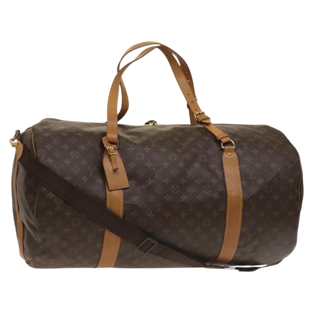LOUIS VUITTON Monogram Sac Porochon 70 Boston Bag 2way M41222 LV Auth 123334