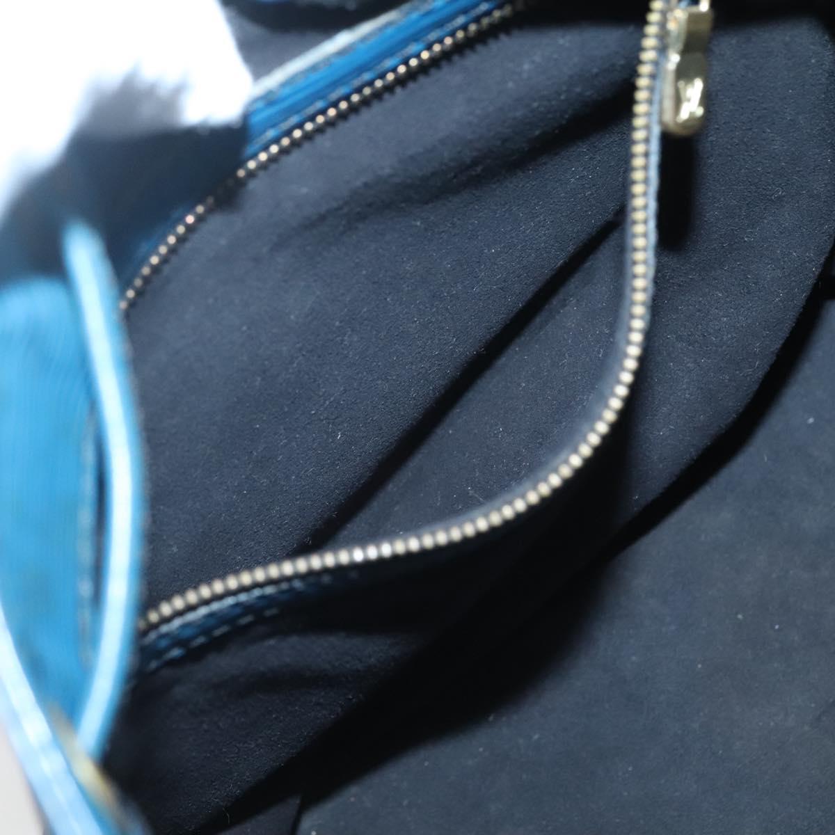 LOUIS VUITTON Epi Petit Noe Shoulder Bag Blue M44105 LV Auth 123335