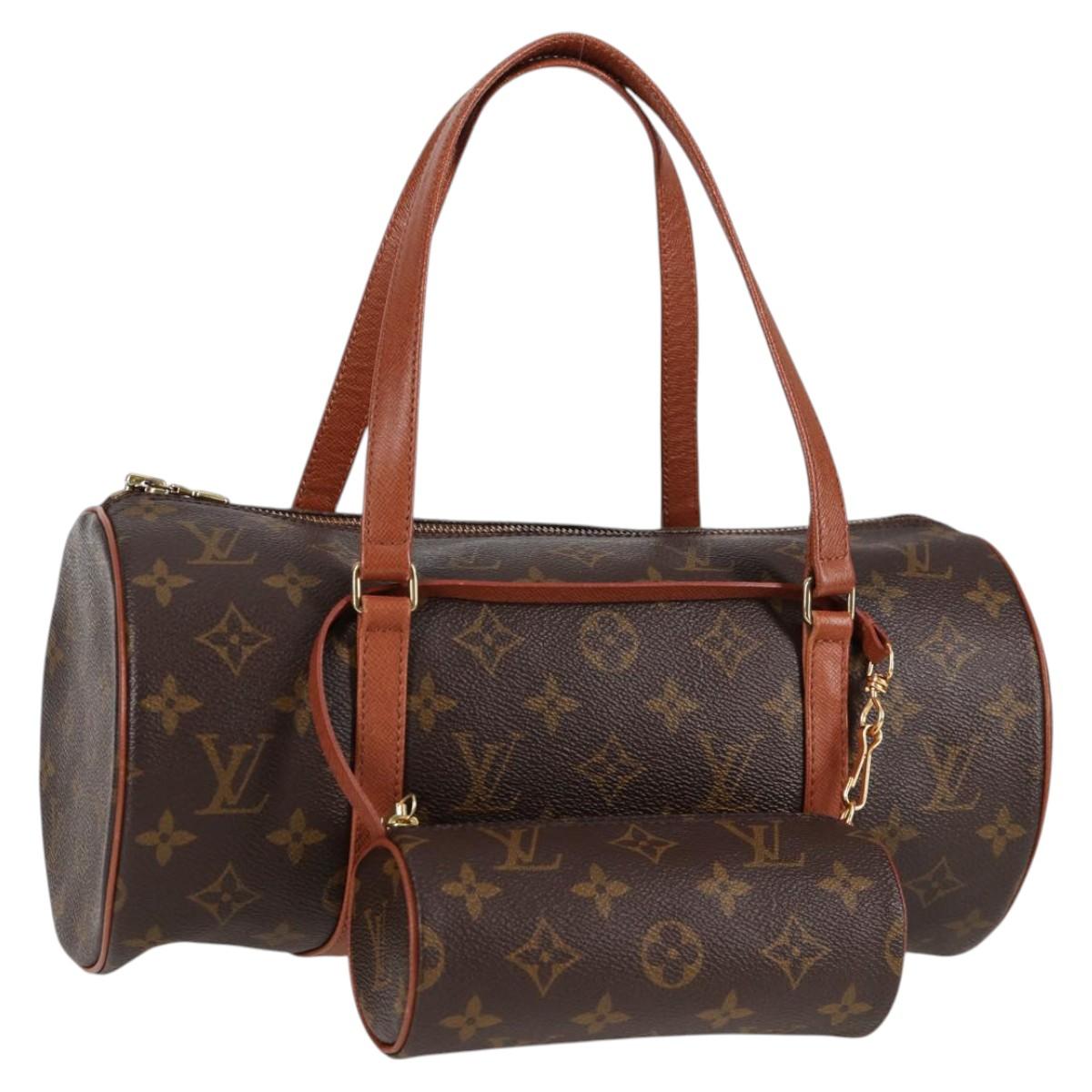 LOUIS VUITTON Monogram Papillon 30 Hand Bag M51385 LV Auth 123347V