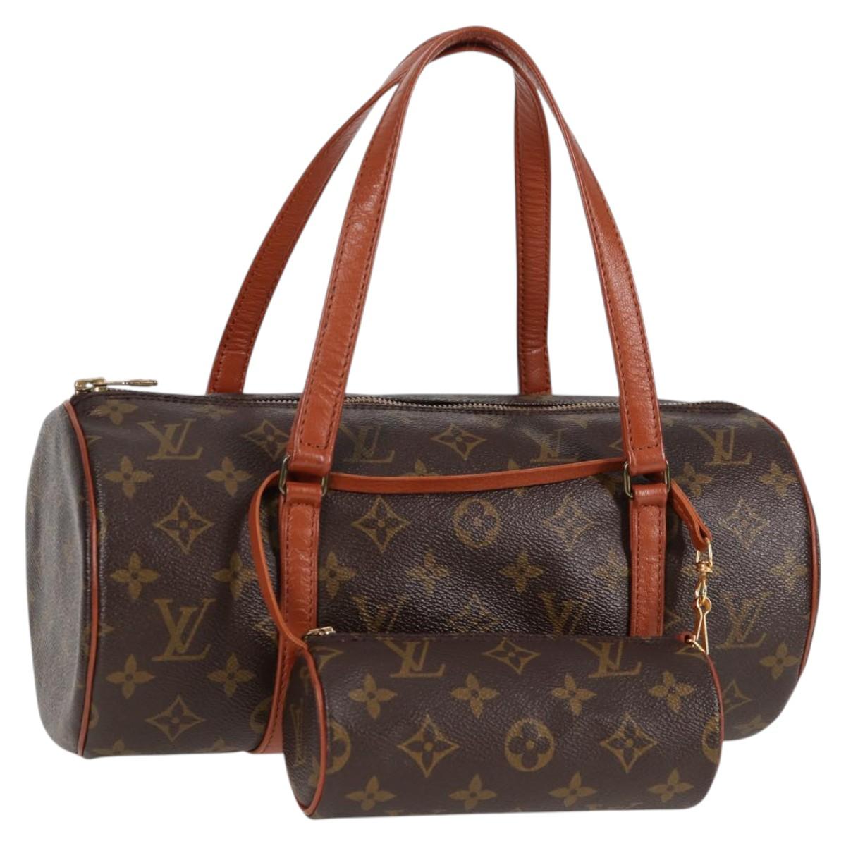 LOUIS VUITTON Monogram Papillon 30 Hand Bag M51385 LV Auth 123362V
