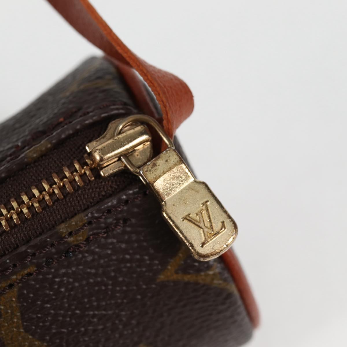 LOUIS VUITTON Monogram Papillon 30 Hand Bag M51385 LV Auth 123362V