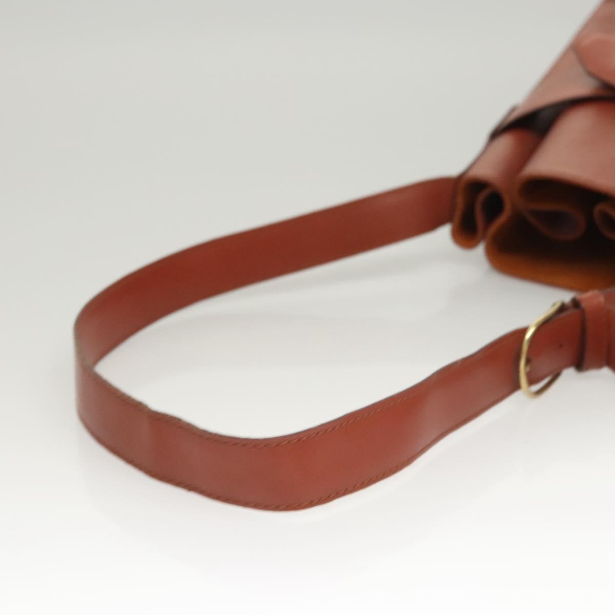 LOUIS VUITTON Epi Sac Depaule GM Shoulder Bag Brown M80193 LV Auth 123400