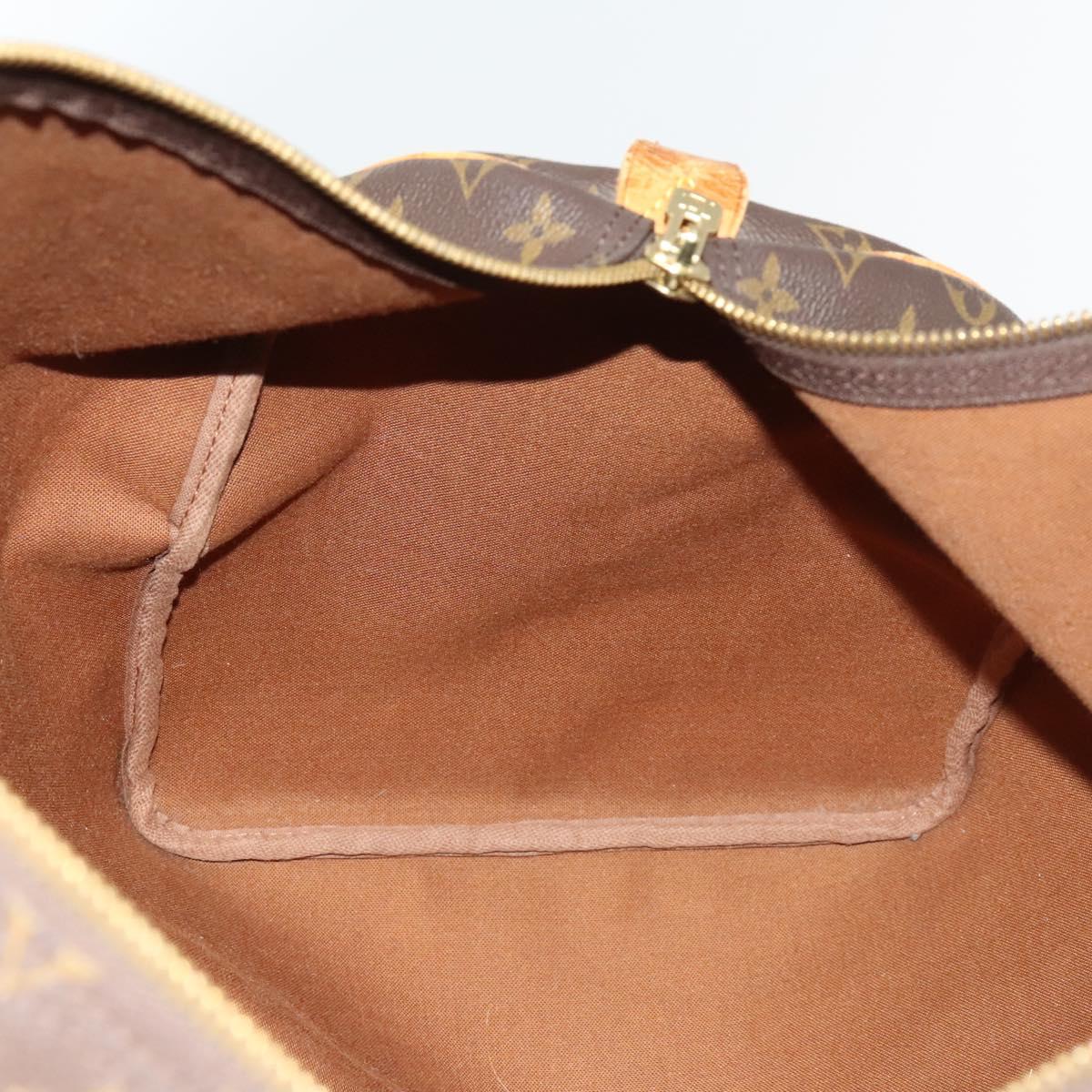 LOUIS VUITTON Monogram Keepall 55 Boston Bag M41424 LV Auth 123412