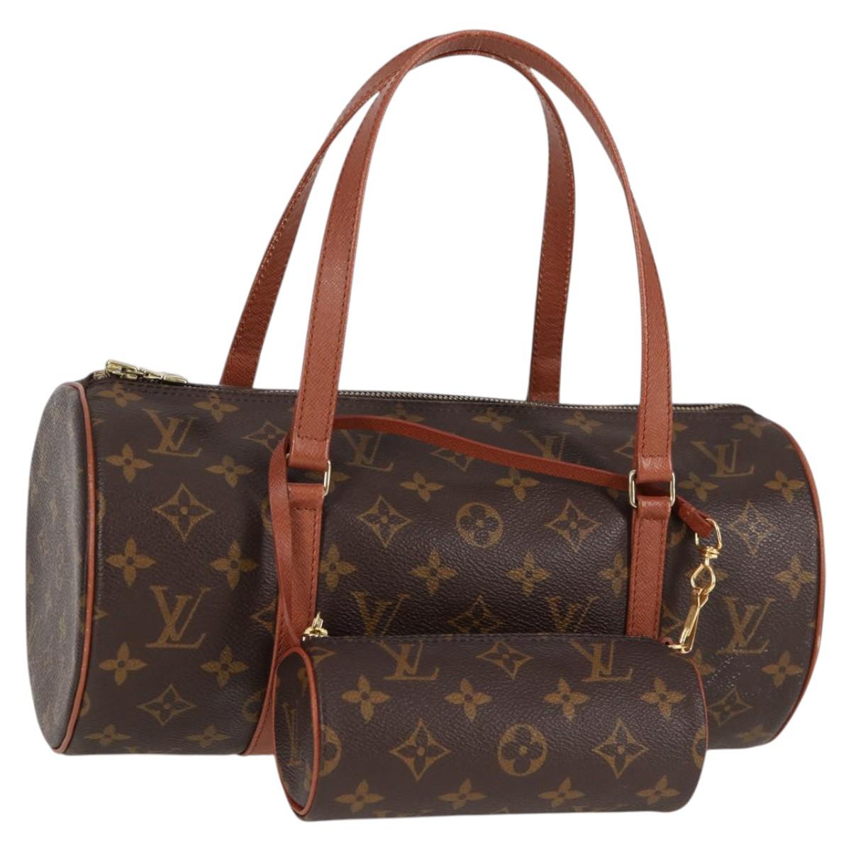 LOUIS VUITTON Monogram Papillon 30 Hand Bag M51385 LV Auth 123432V