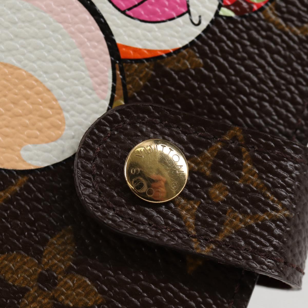 LOUIS VUITTON Monogram Panda Agenda PM Day Planner Cover R20011 LV Auth 123452SAV