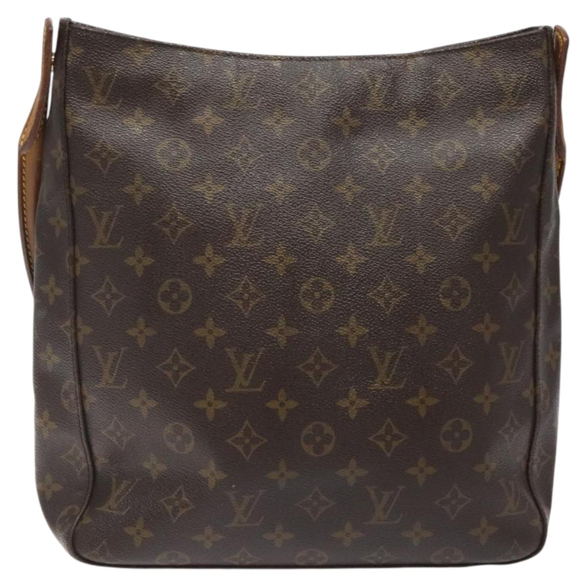 LOUIS VUITTON Monogram Looping GM Shoulder Bag M51145 LV Auth 123471