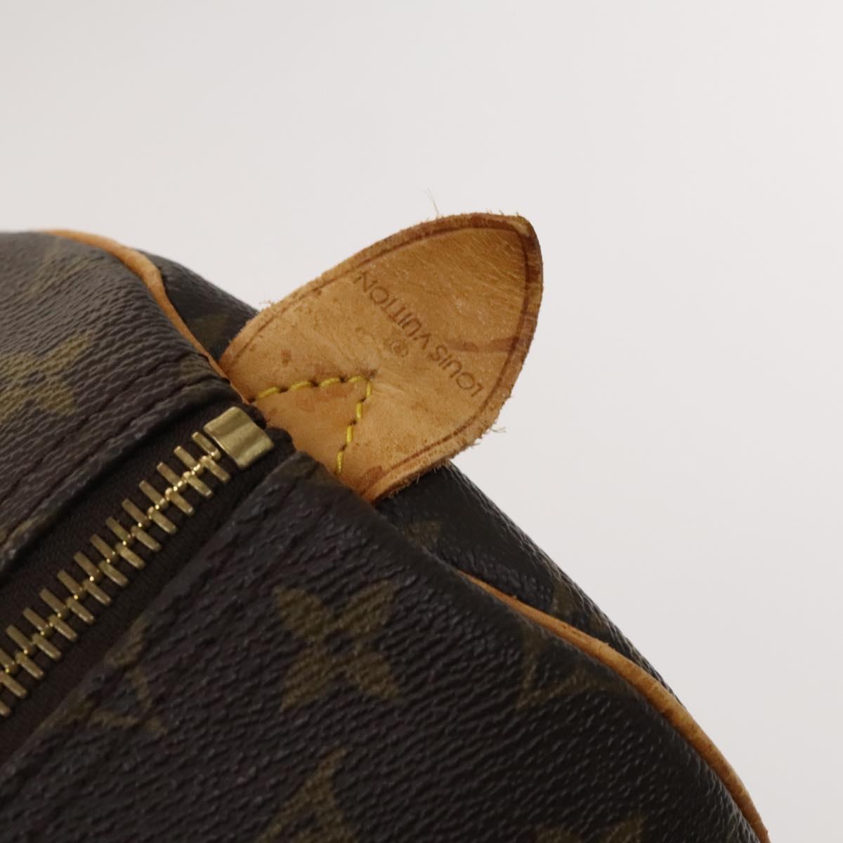 LOUIS VUITTON Monogram Keepall 55 Boston Bag M41424 LV Auth 123478