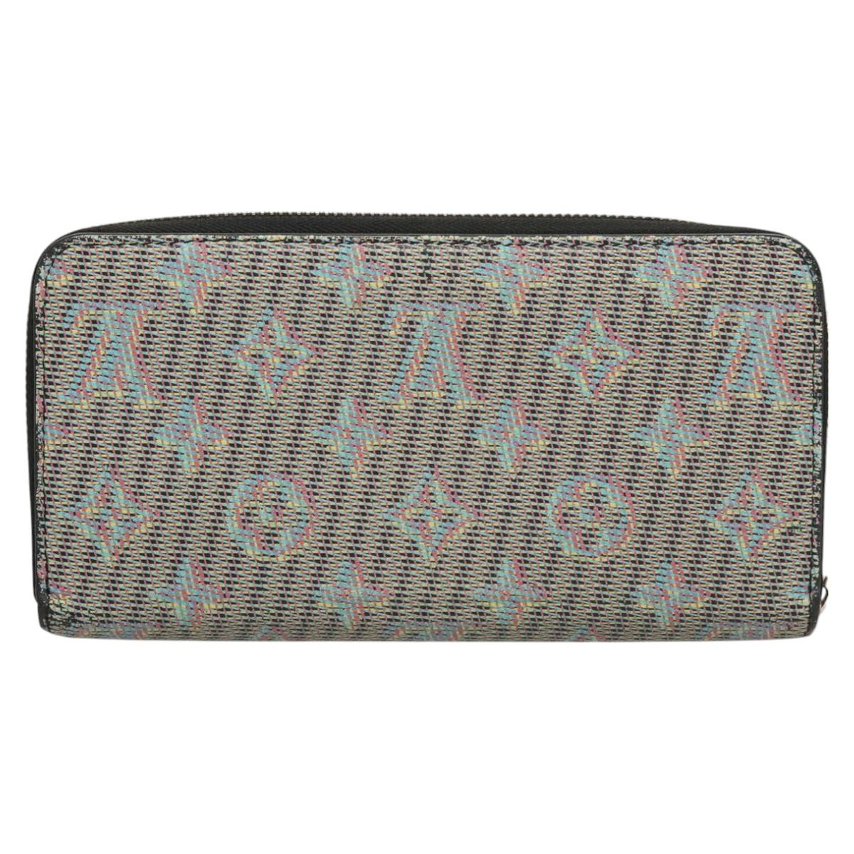 LOUIS VUITTON Monogram LV Pop Zippy Wallet Wallet Blue M68662 LV Auth 123489
