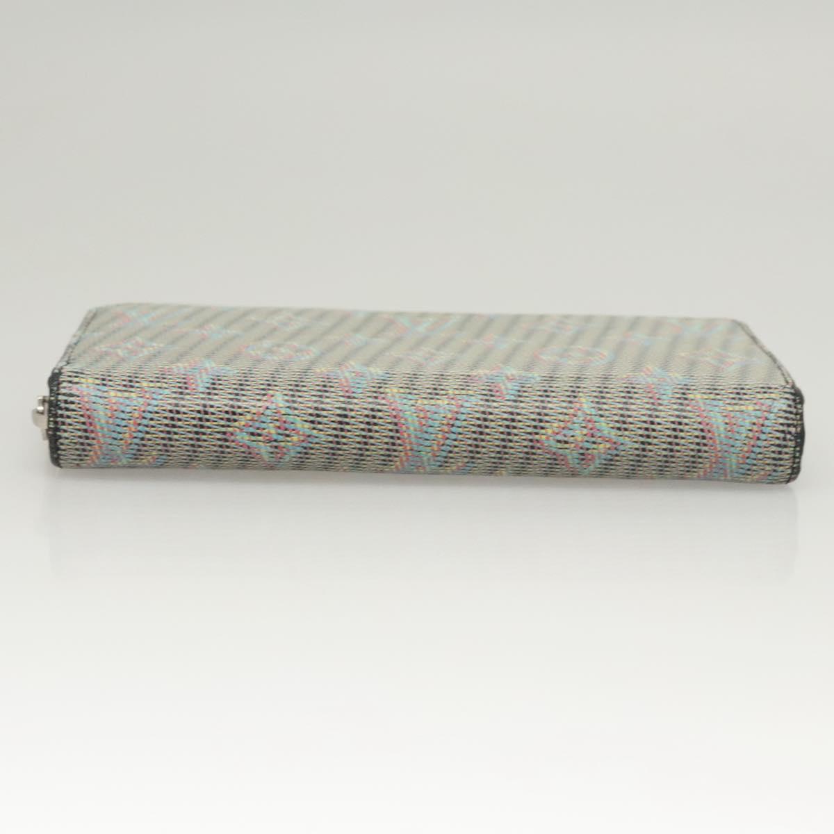 LOUIS VUITTON Monogram LV Pop Zippy Wallet Wallet Blue M68662 LV Auth 123489