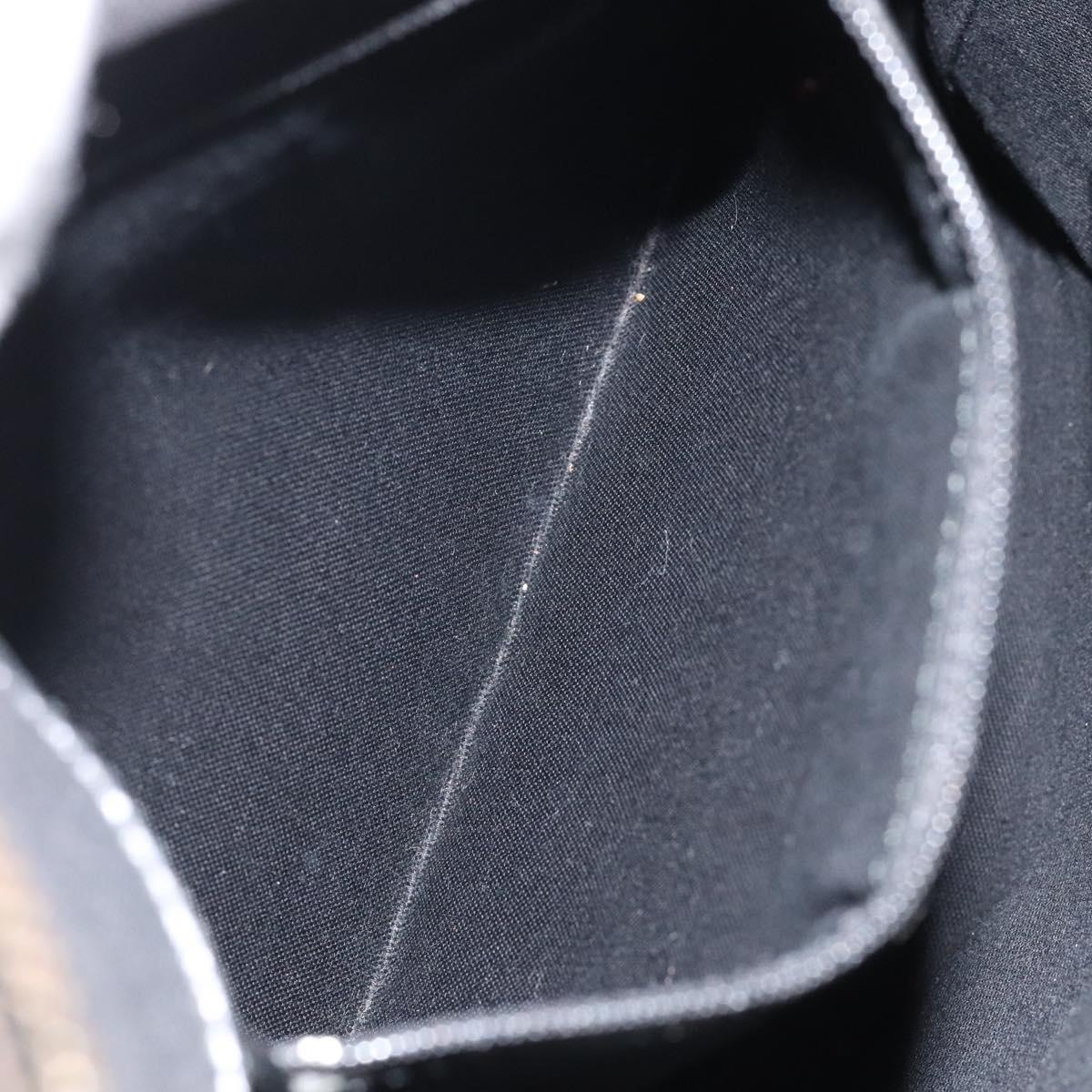 BURBERRY Nova Check Shoulder Bag Canvas Beige Silver Auth 123493