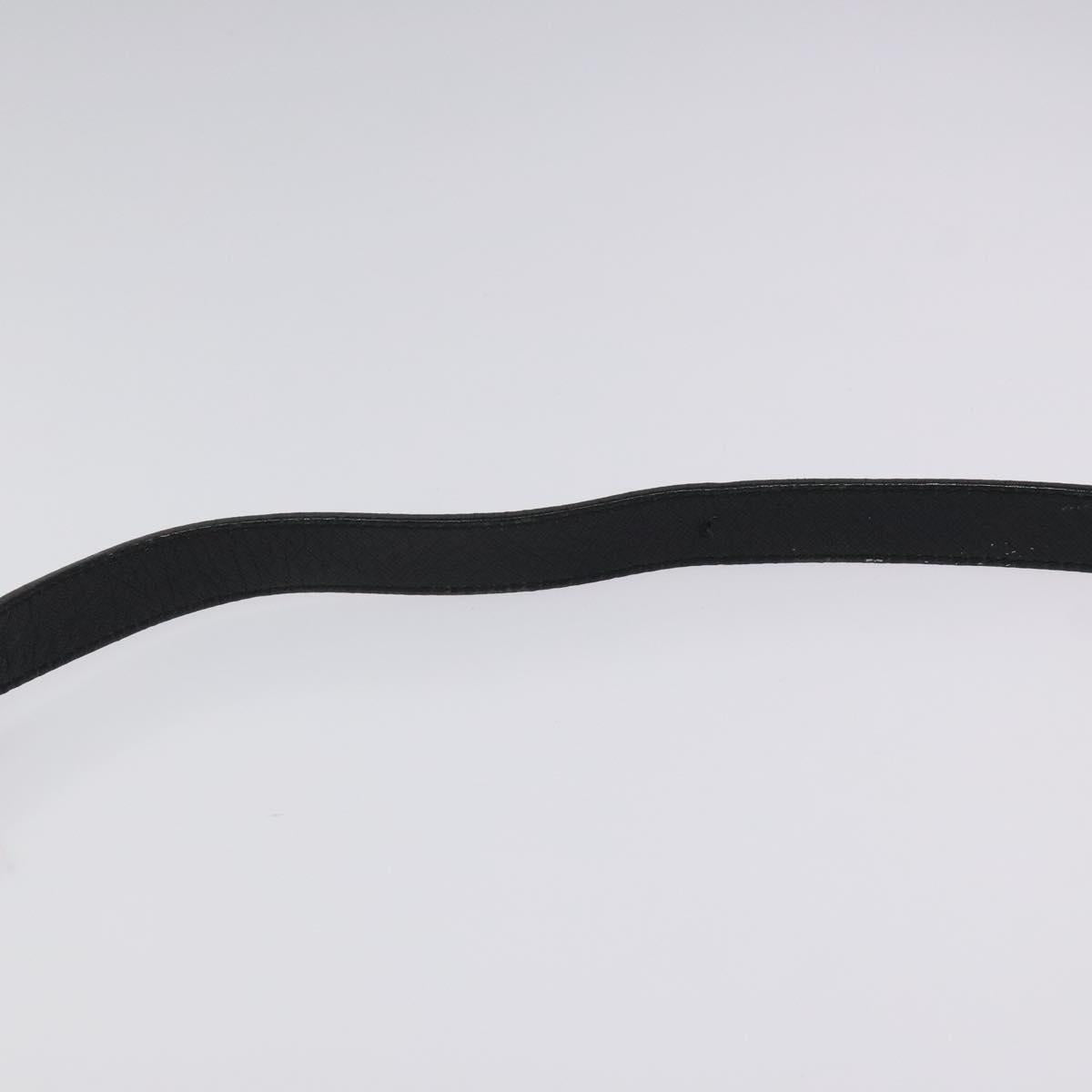 BURBERRY Nova Check Shoulder Bag Canvas Beige Silver Auth 123493