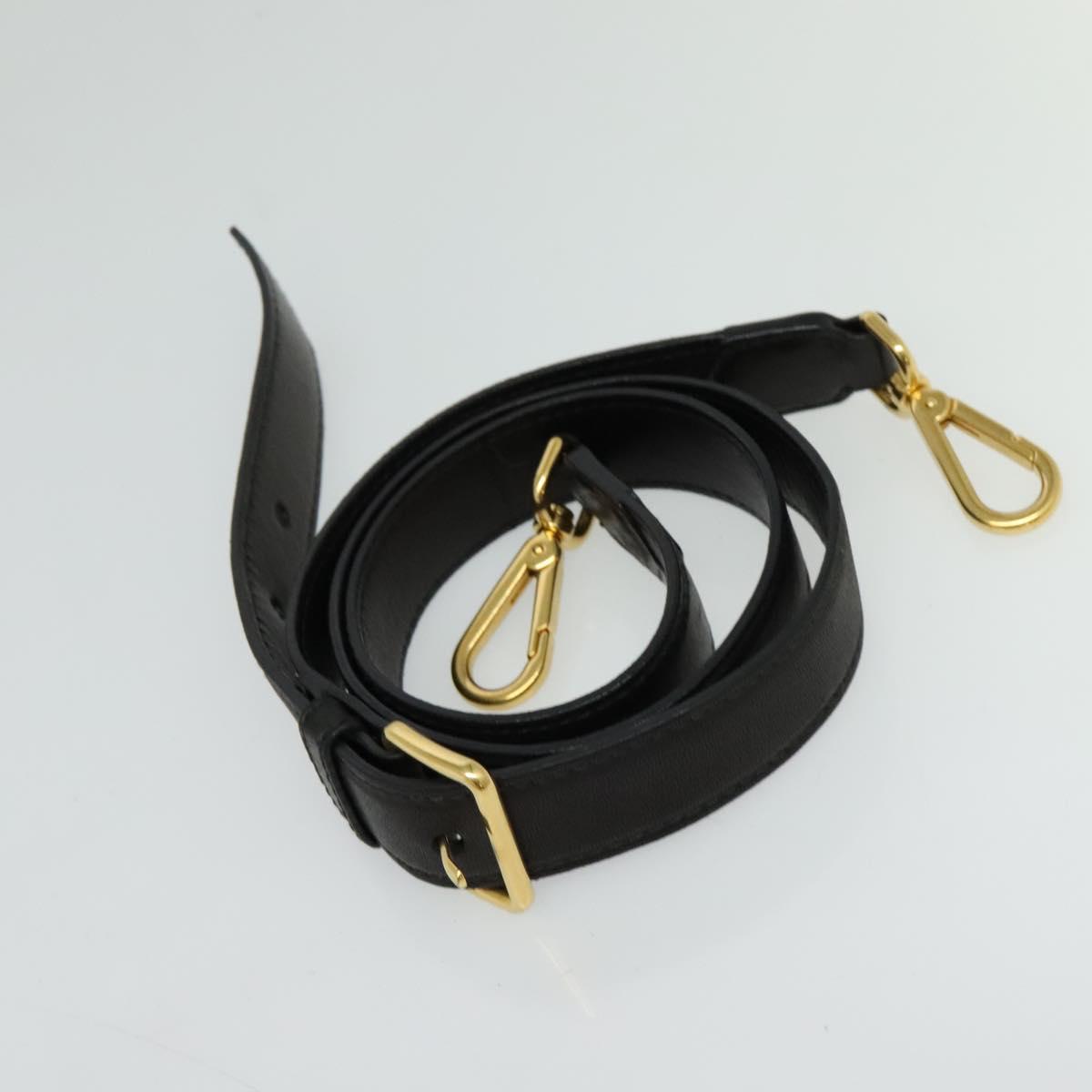 Miu Miu Matelasse Shoulder Bag Leather Yellow Gold Auth 123510