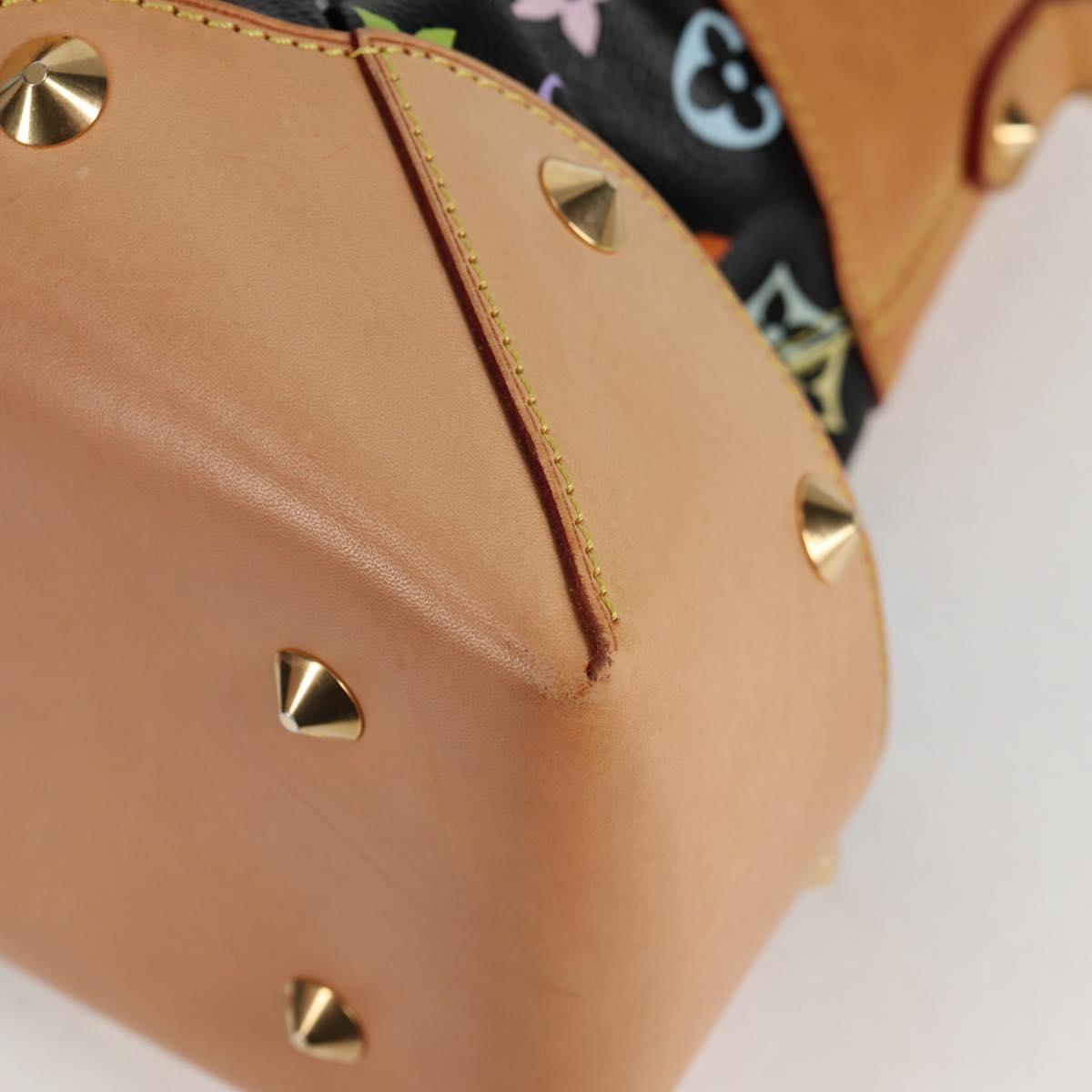 LOUIS VUITTON Monogram Multicolor Judy GM Bag 2way Black M40254 LV Auth 123527V