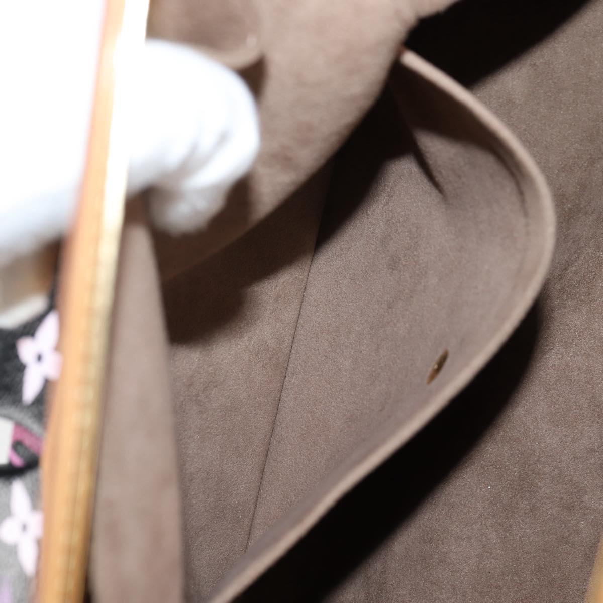 LOUIS VUITTON Monogram Multicolor Judy GM Bag 2way Black M40254 LV Auth 123527V