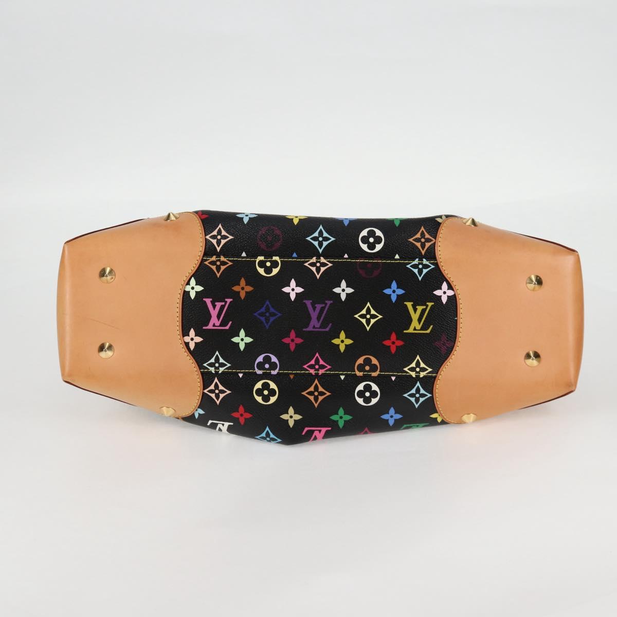LOUIS VUITTON Monogram Multicolor Judy GM Bag 2way Black M40254 LV Auth 123527V