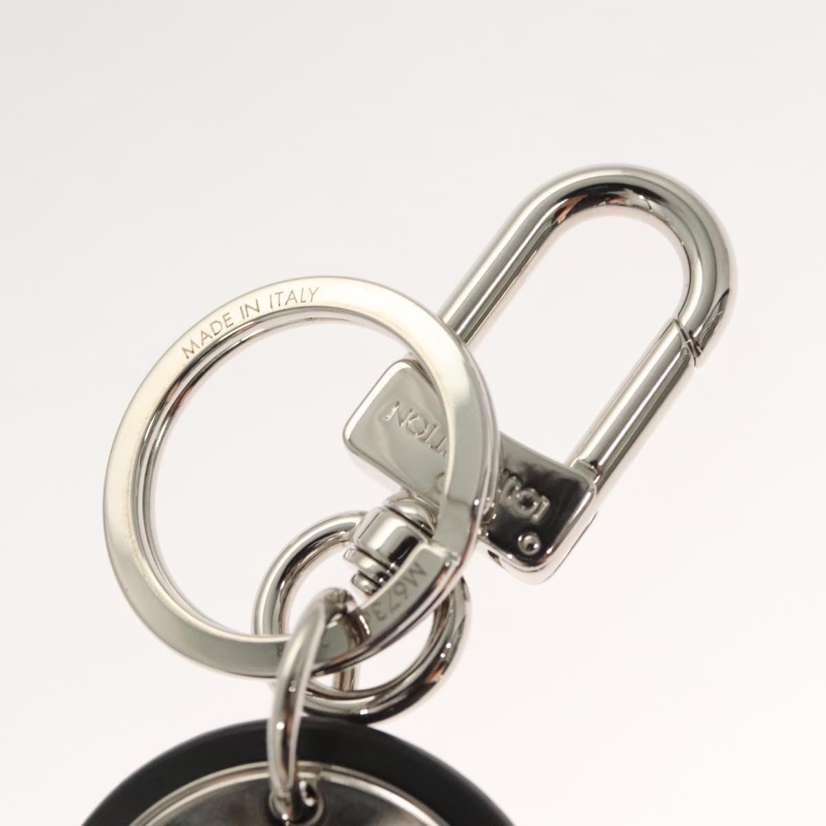 LOUIS VUITTON LV Circle Key Holder Metal Silver M67362 LV Auth 123587M