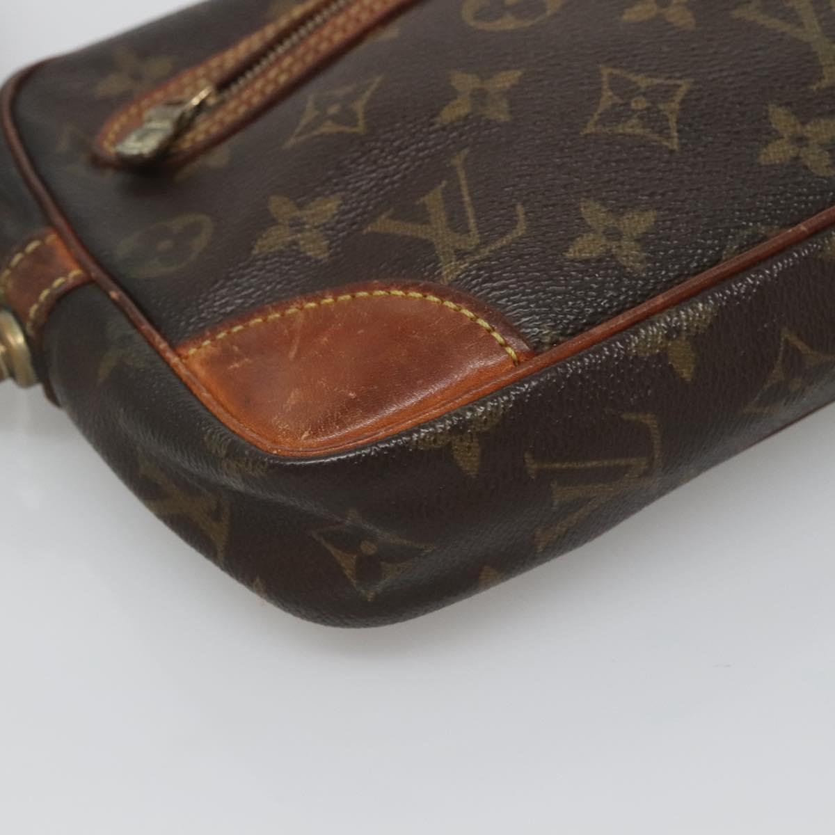 LOUIS VUITTON Monogram Marly Dragonne GM Clutch Bag M51825 LV Auth 123659