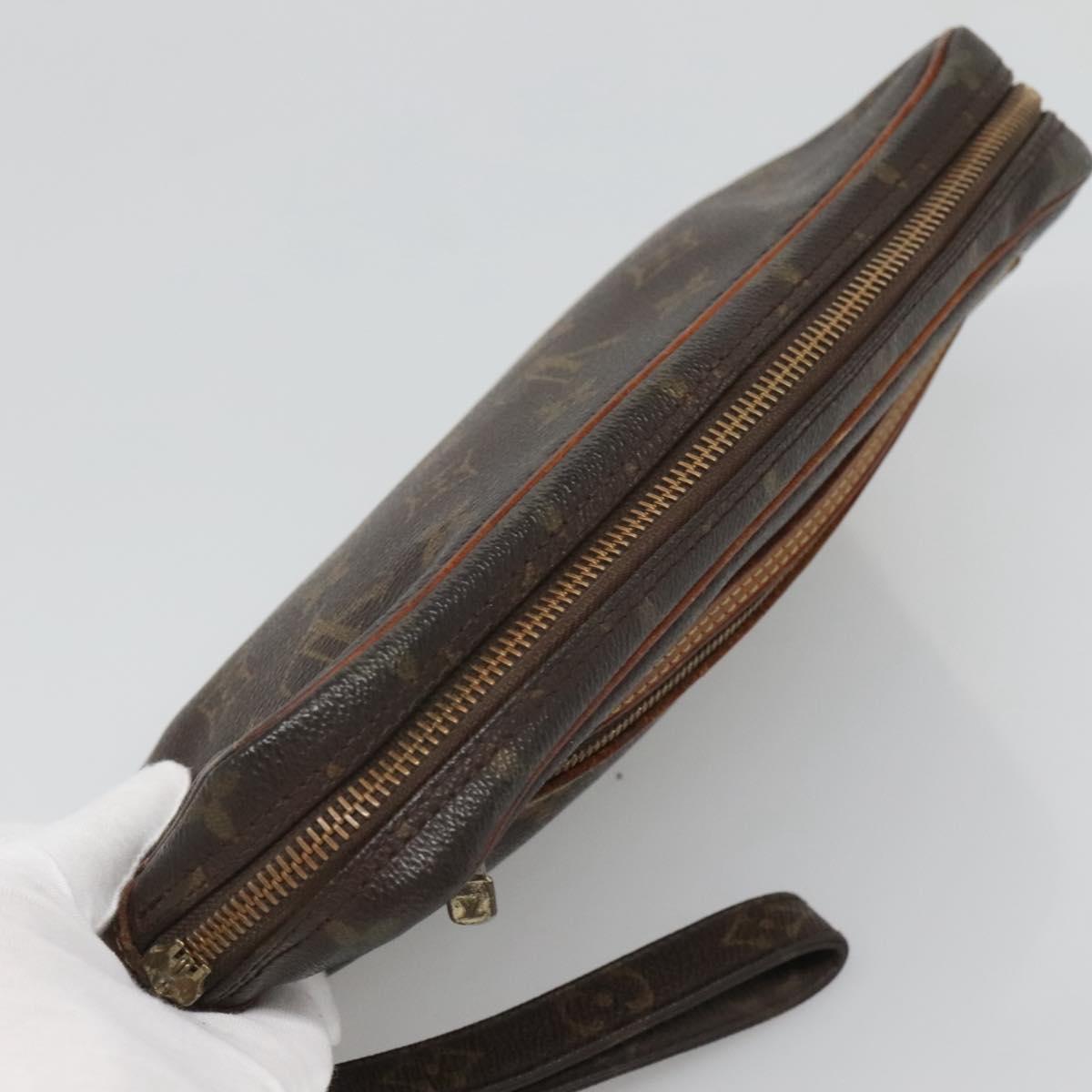 LOUIS VUITTON Monogram Marly Dragonne GM Clutch Bag M51825 LV Auth 123659