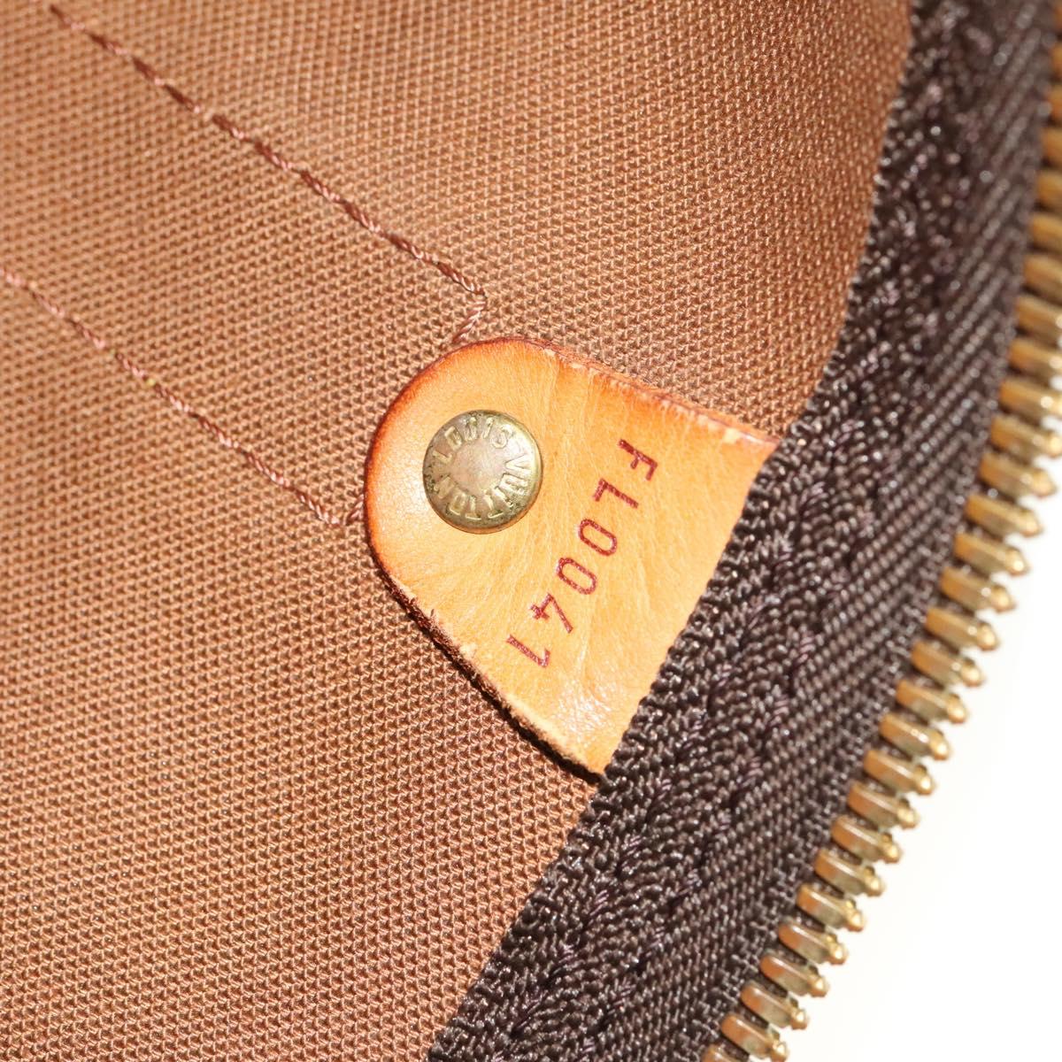 LOUIS VUITTON Monogram Graffiti Keepall 50 Boston Bag Khaki M92196 Auth 123702
