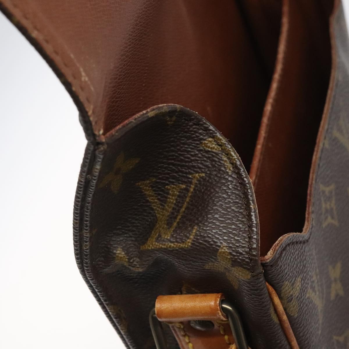 LOUIS VUITTON Monogram Cartouchiere MM Shoulder Bag M51253 LV Auth 123706
