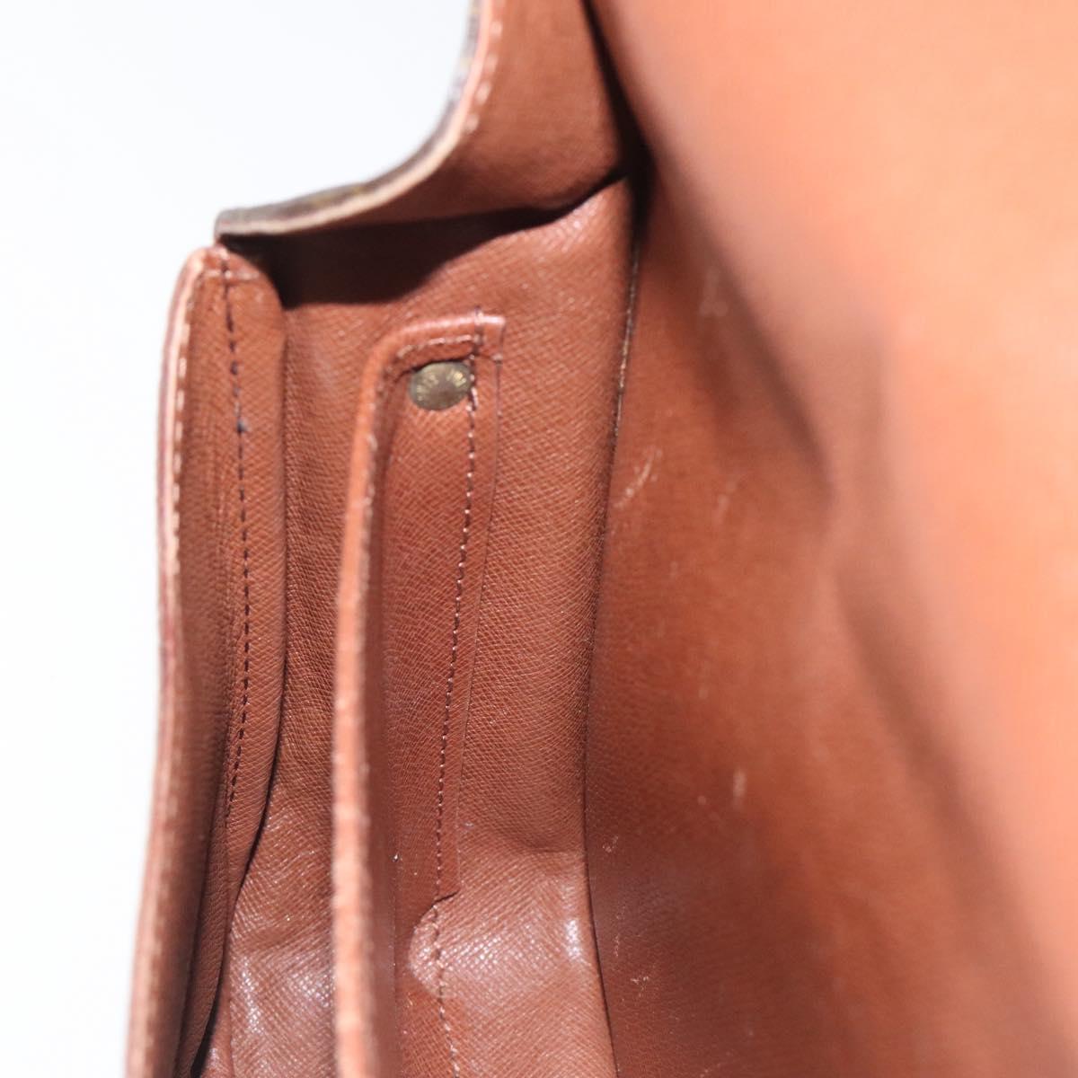 LOUIS VUITTON Monogram Cartouchiere MM Shoulder Bag M51253 LV Auth 123706