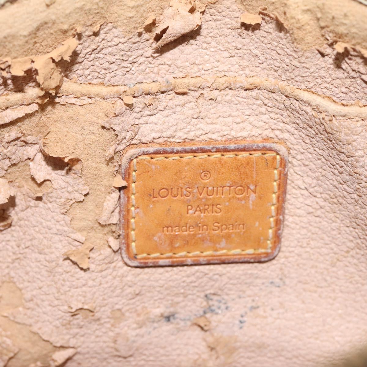 LOUIS VUITTON Monogram Pochette Cosmetic PM Cosmetic Pouch M47515 LV Auth 123776