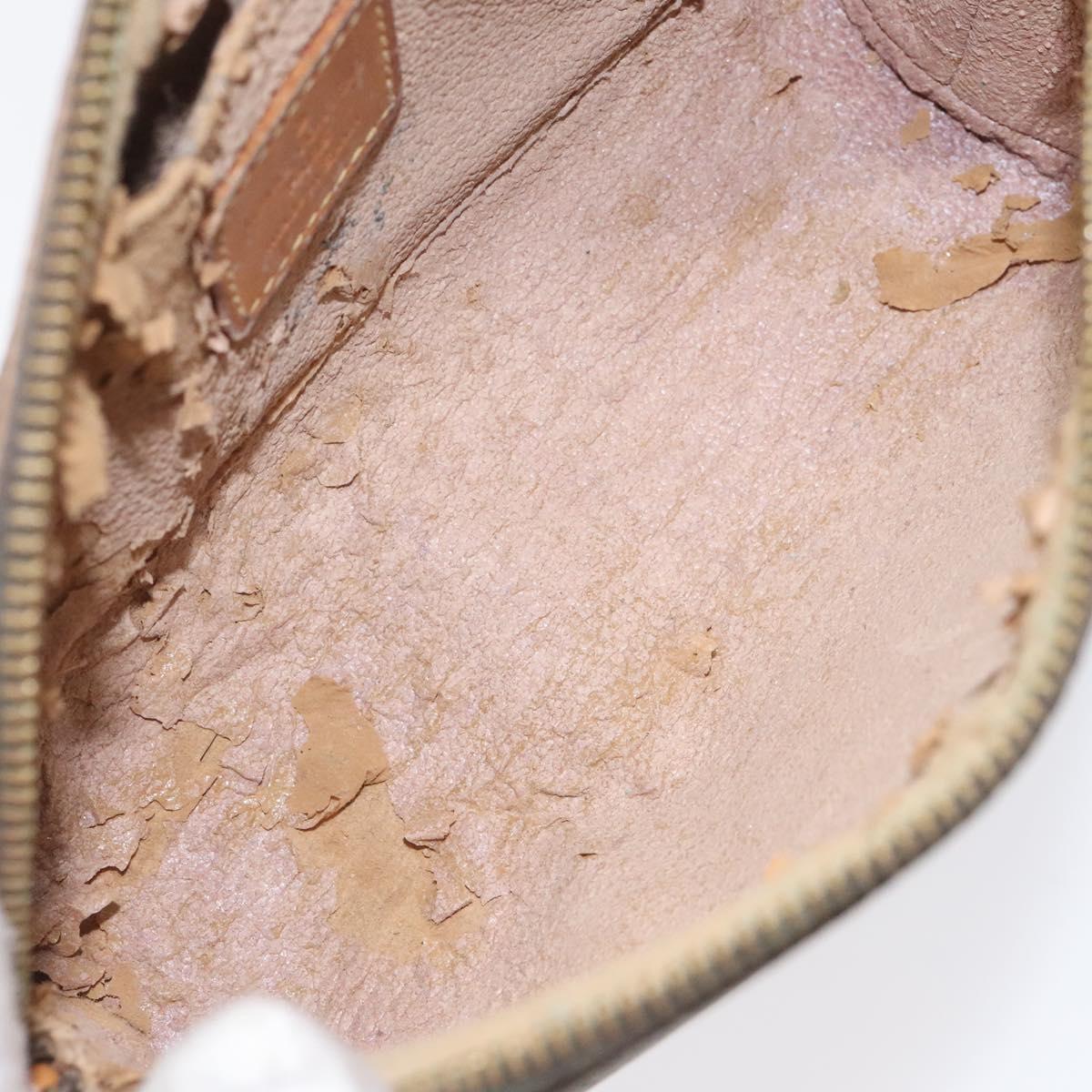 LOUIS VUITTON Monogram Pochette Cosmetic PM Cosmetic Pouch M47515 LV Auth 123776