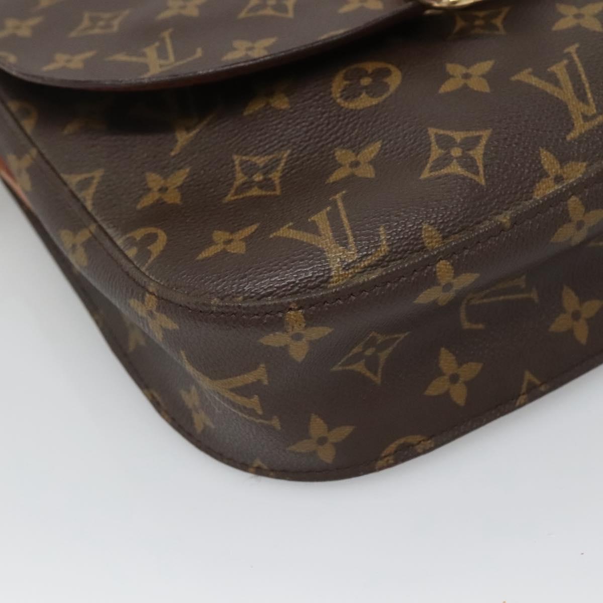 LOUIS VUITTON Monogram Saint Cloud GM Shoulder Bag M51242 LV Auth 123815