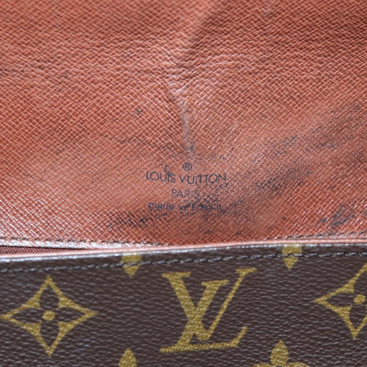 LOUIS VUITTON Monogram Saint Cloud GM Shoulder Bag M51242 LV Auth 123815