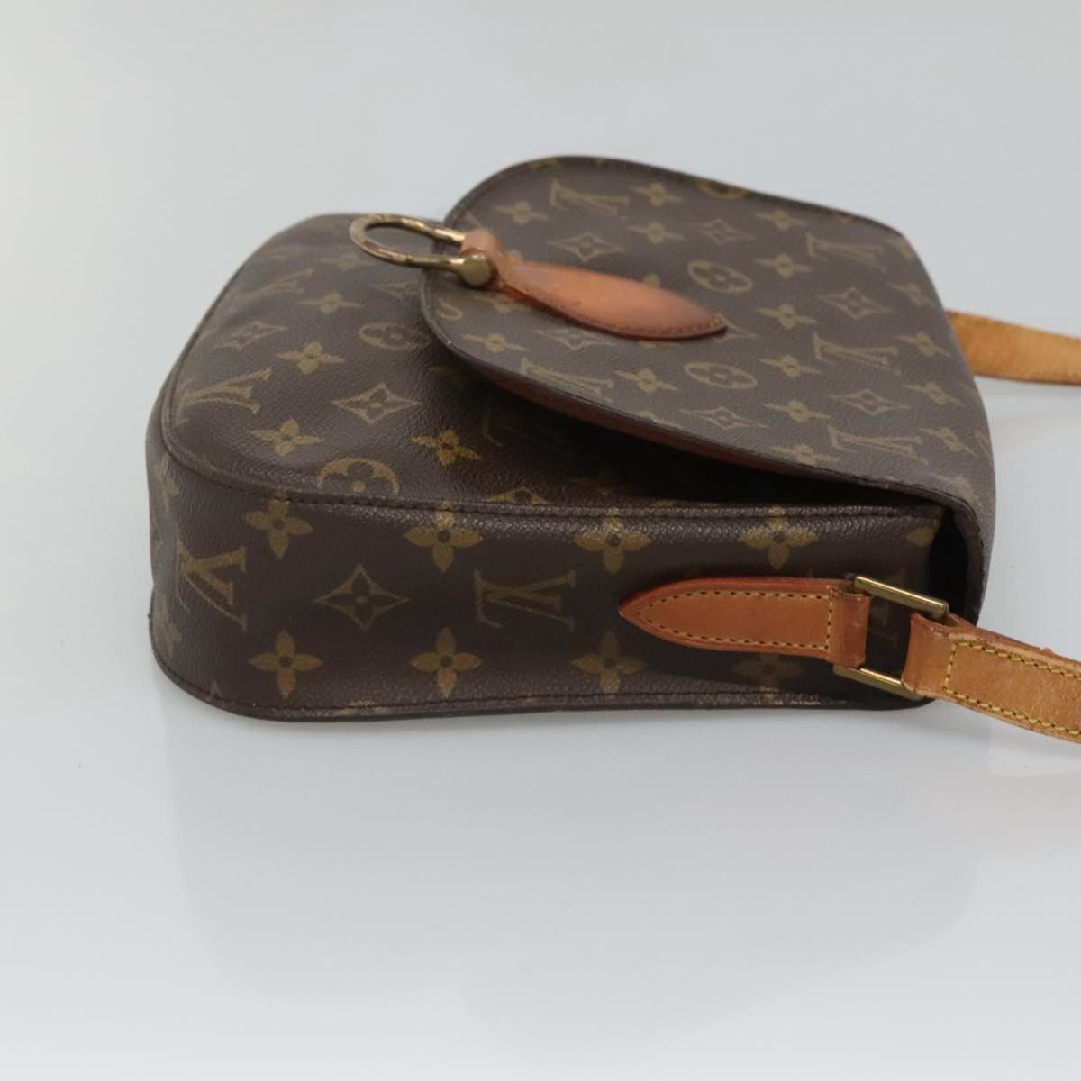 LOUIS VUITTON Monogram Saint Cloud GM Shoulder Bag M51242 LV Auth 123815