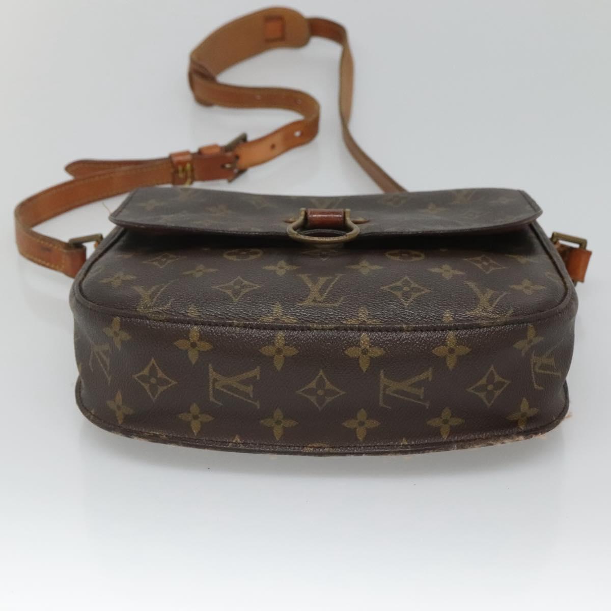 LOUIS VUITTON Monogram Saint Cloud GM Shoulder Bag M51242 LV Auth 123875