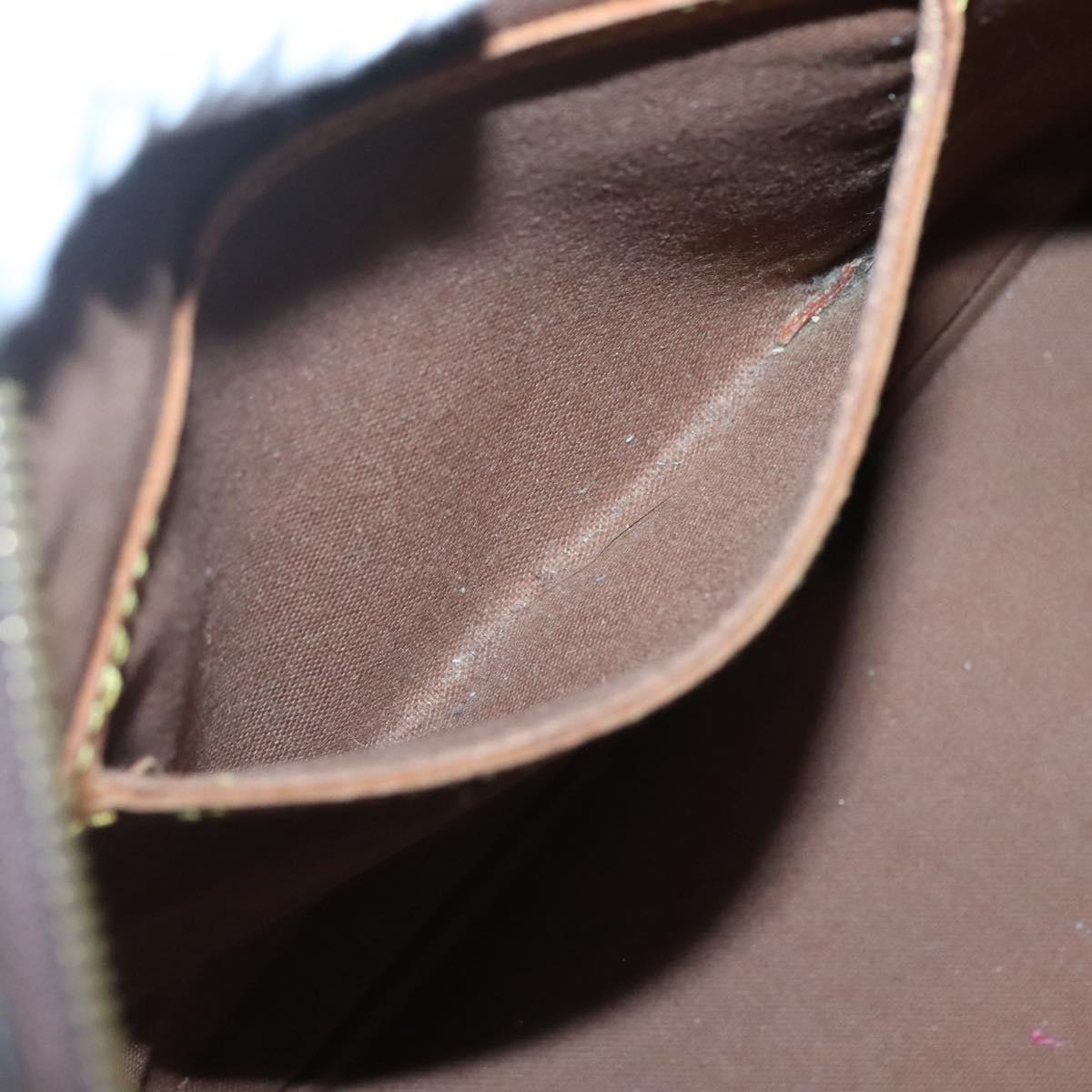 LOUIS VUITTON Monogram Alma Hand Bag M51130 LV Auth 123879