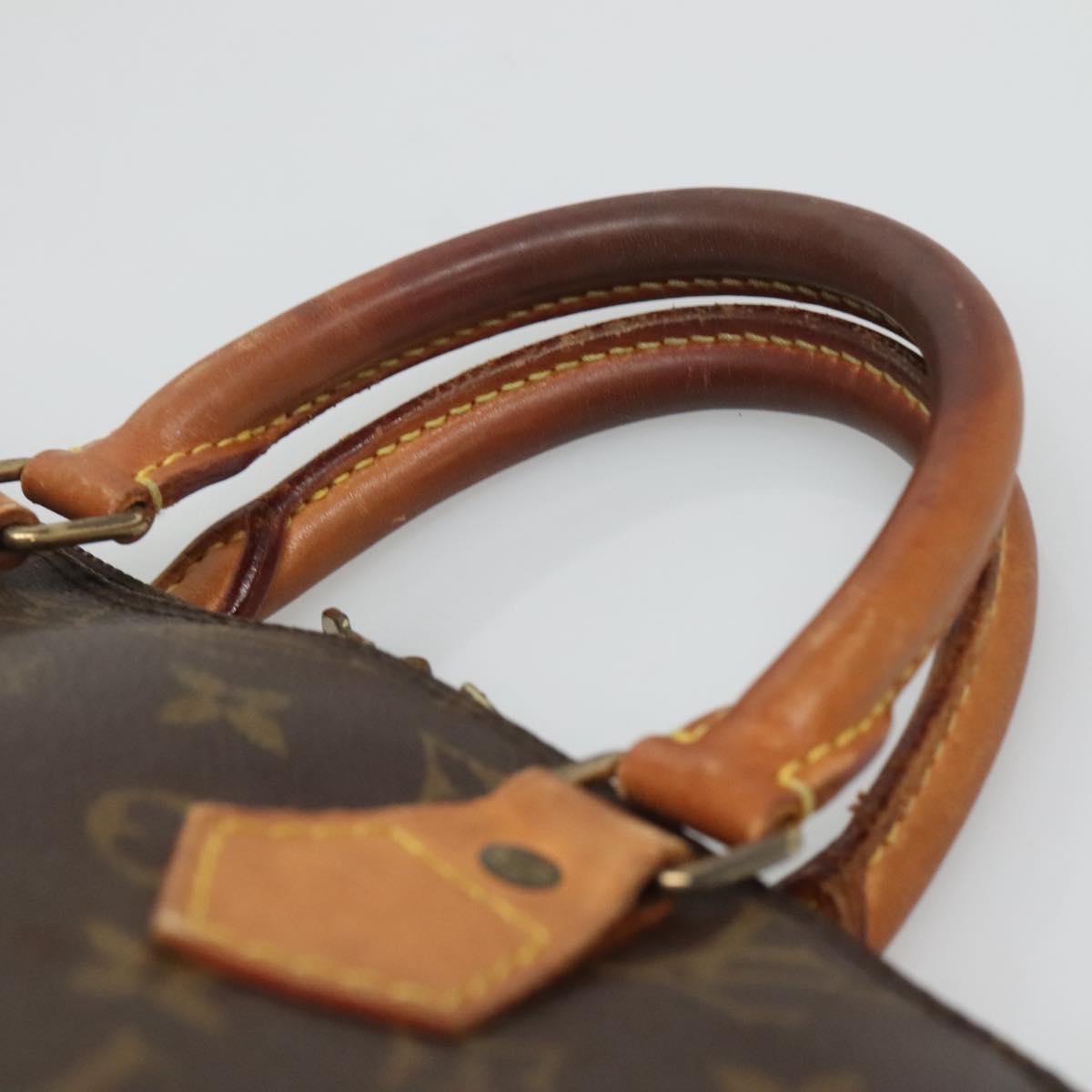 LOUIS VUITTON Monogram Alma Hand Bag M51130 LV Auth 123879