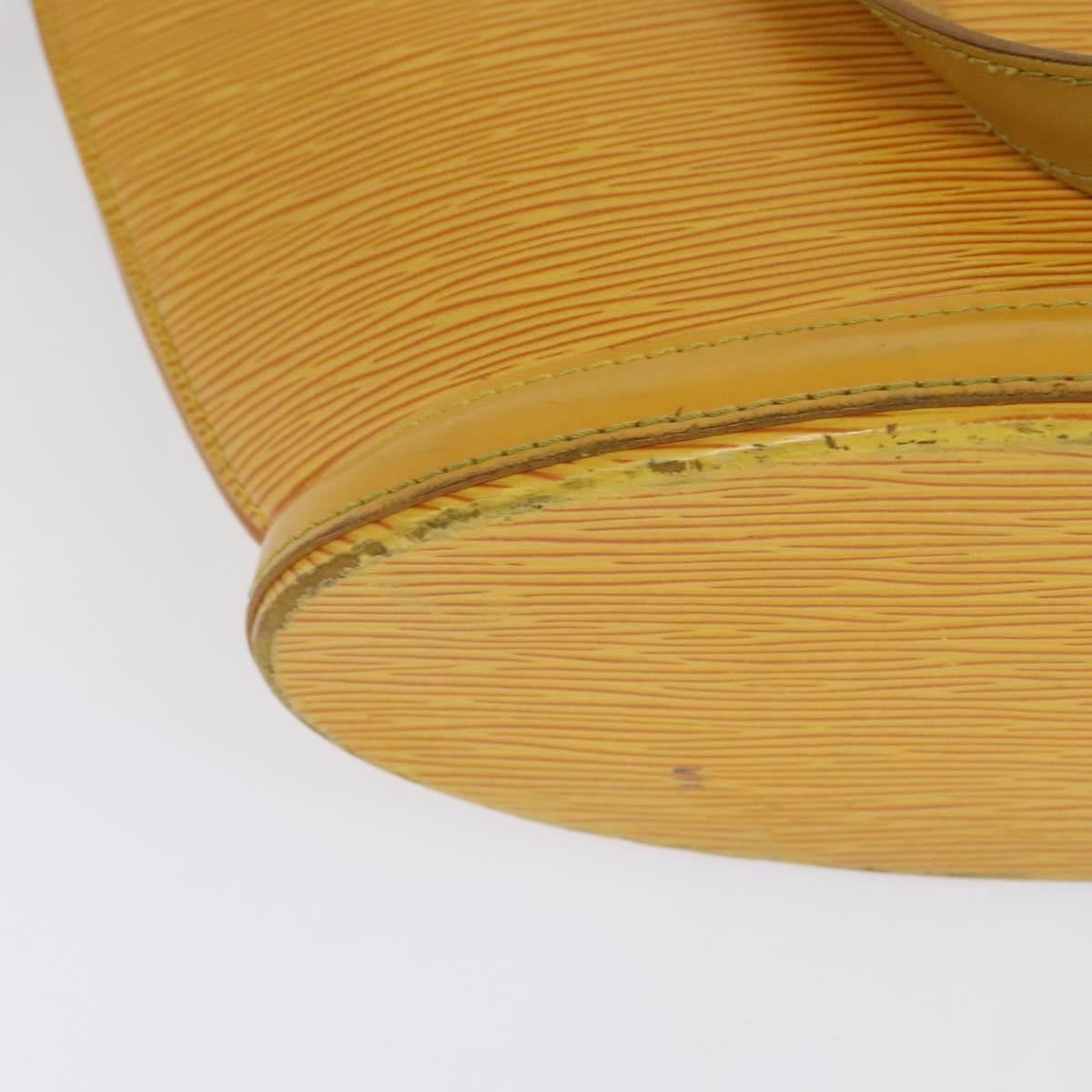 LOUIS VUITTON Epi Saint Jacques Hand Bag Yellow M52279 LV Auth 123915